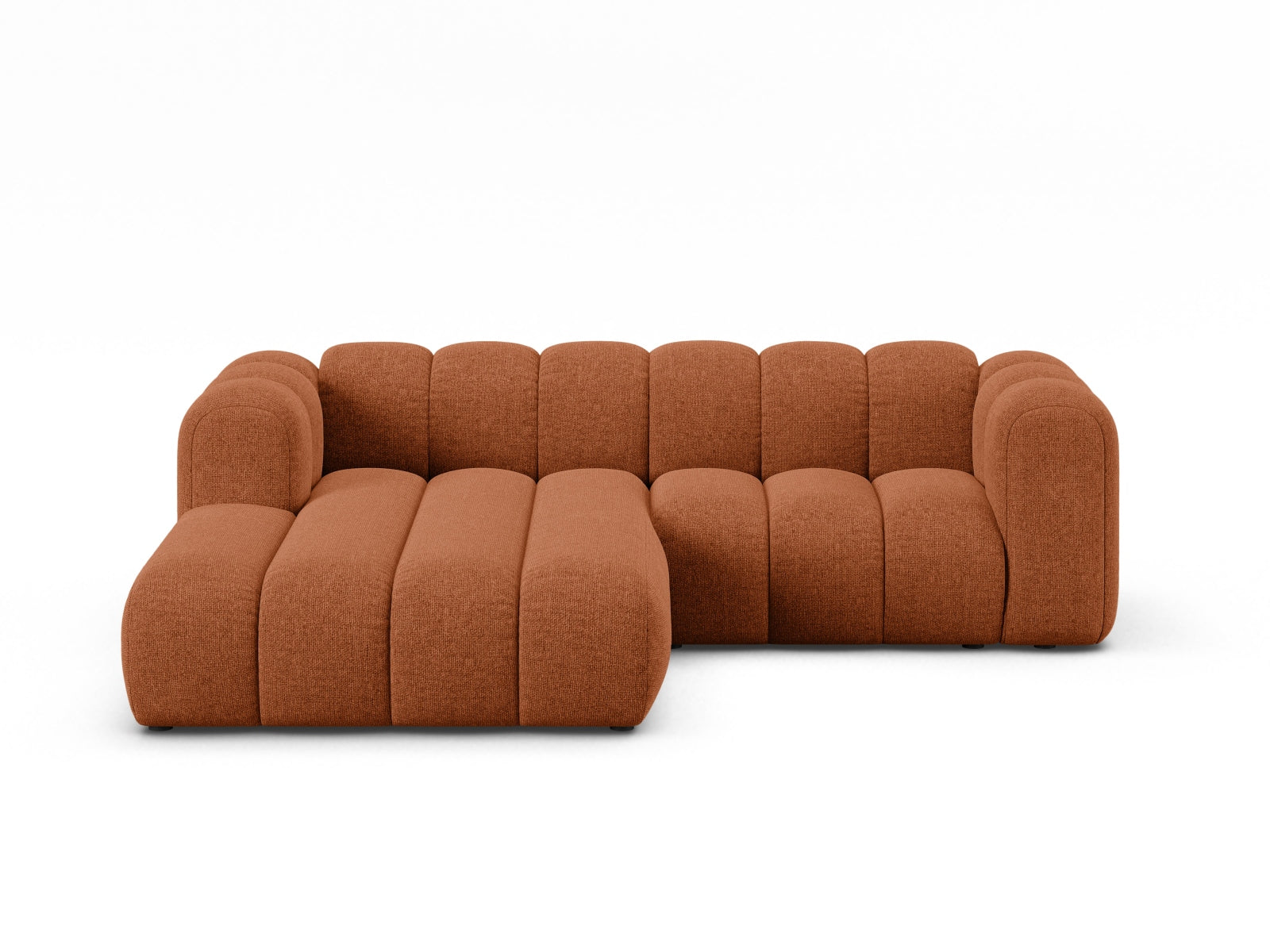 Lupine Modulares Ecksofa links 3 Sitzer in Brick präsentiert im Onlineshop von KAQTU Design AG. Ecksofa links ist von Micadoni