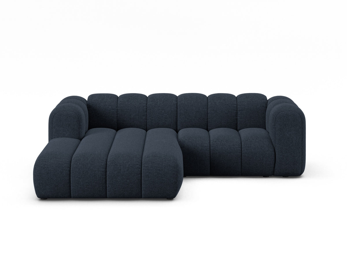 Lupine Modulares Ecksofa links 3 Sitzer in Navy Blue-Eden präsentiert im Onlineshop von KAQTU Design AG. L-Sofa links ist von Micadoni