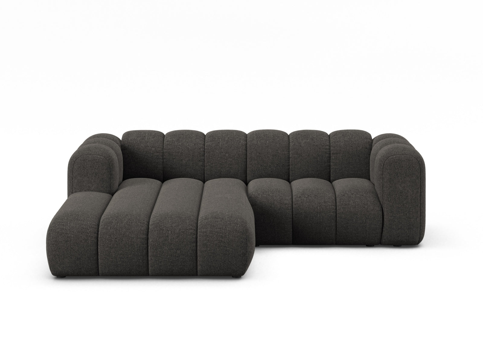 Lupine Modulares Ecksofa links 3 Sitzer in Dark Grey präsentiert im Onlineshop von KAQTU Design AG. Ecksofa links ist von Micadoni