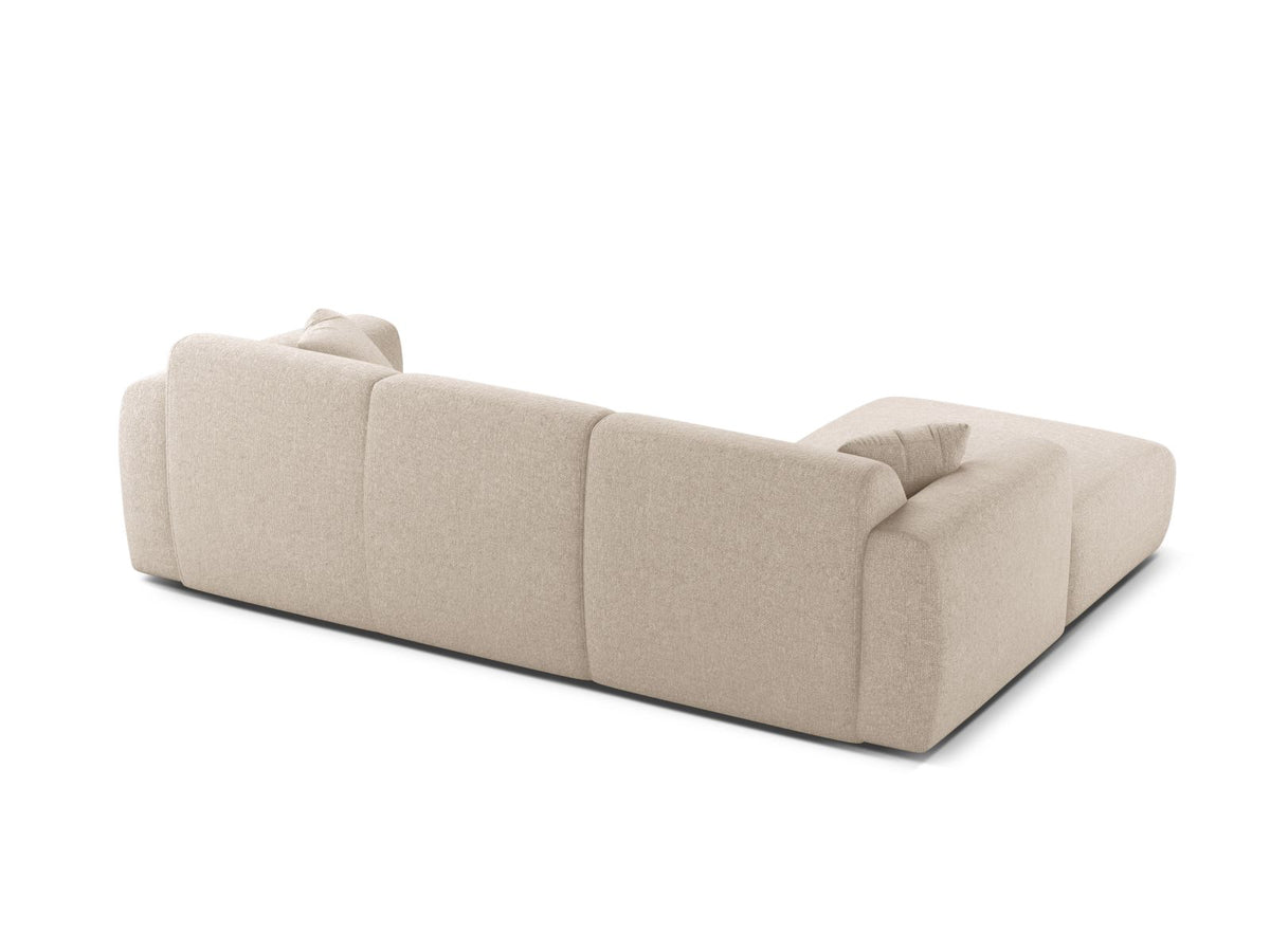 4-Sitzer Ecksofa links Molino in Light Beige-Eden präsentiert im Onlineshop von KAQTU Design AG. Ecksofa links ist von Micadoni