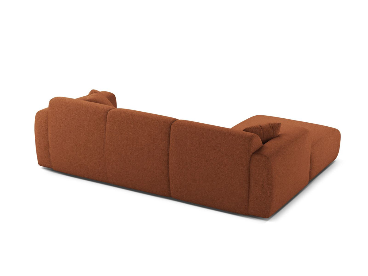 4-Sitzer Ecksofa links Molino in Brick-Eden präsentiert im Onlineshop von KAQTU Design AG. Ecksofa links ist von Micadoni