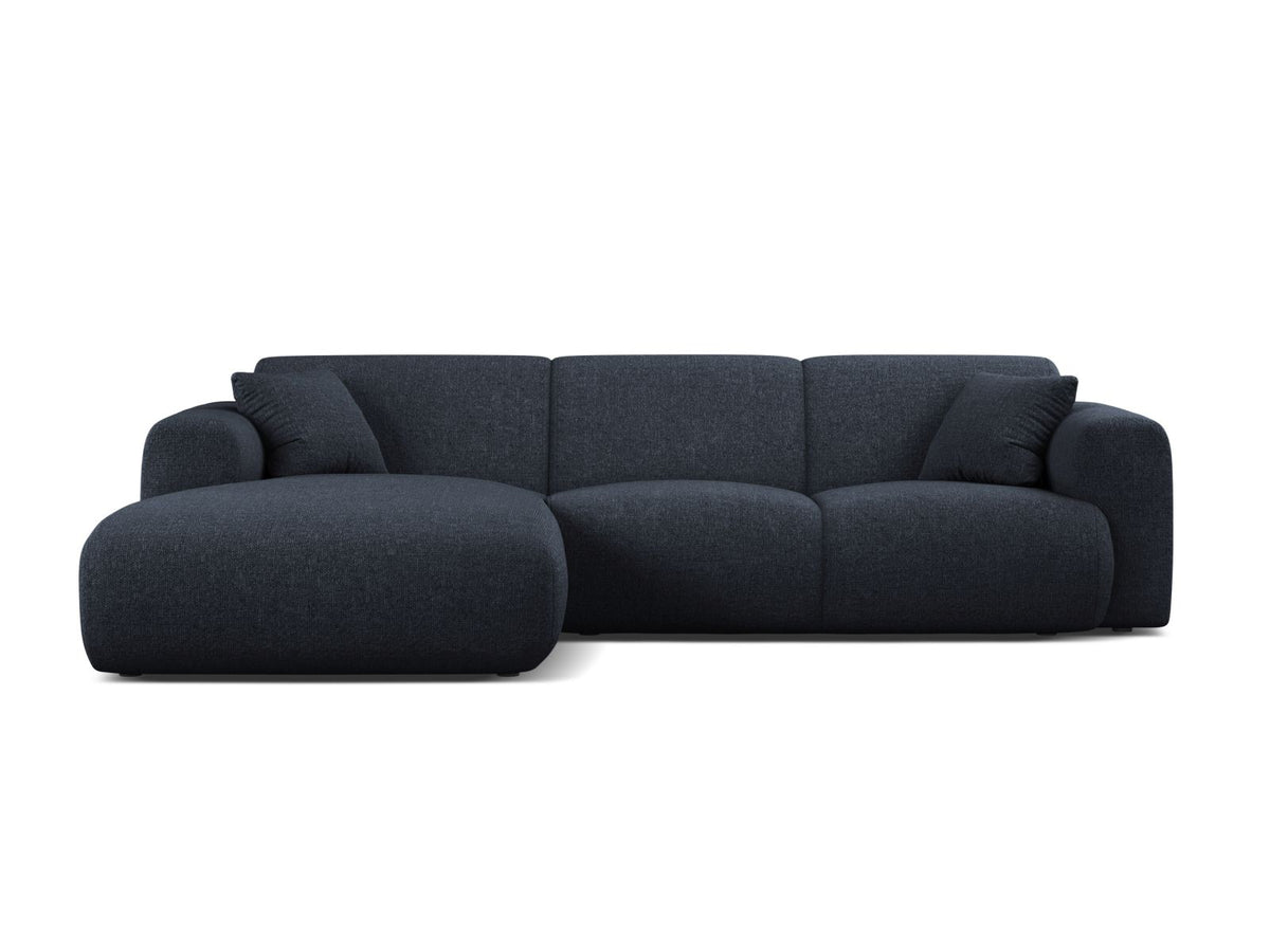 4-Sitzer Ecksofa links Molino in Navy Blue-Eden präsentiert im Onlineshop von KAQTU Design AG. Ecksofa links ist von Micadoni