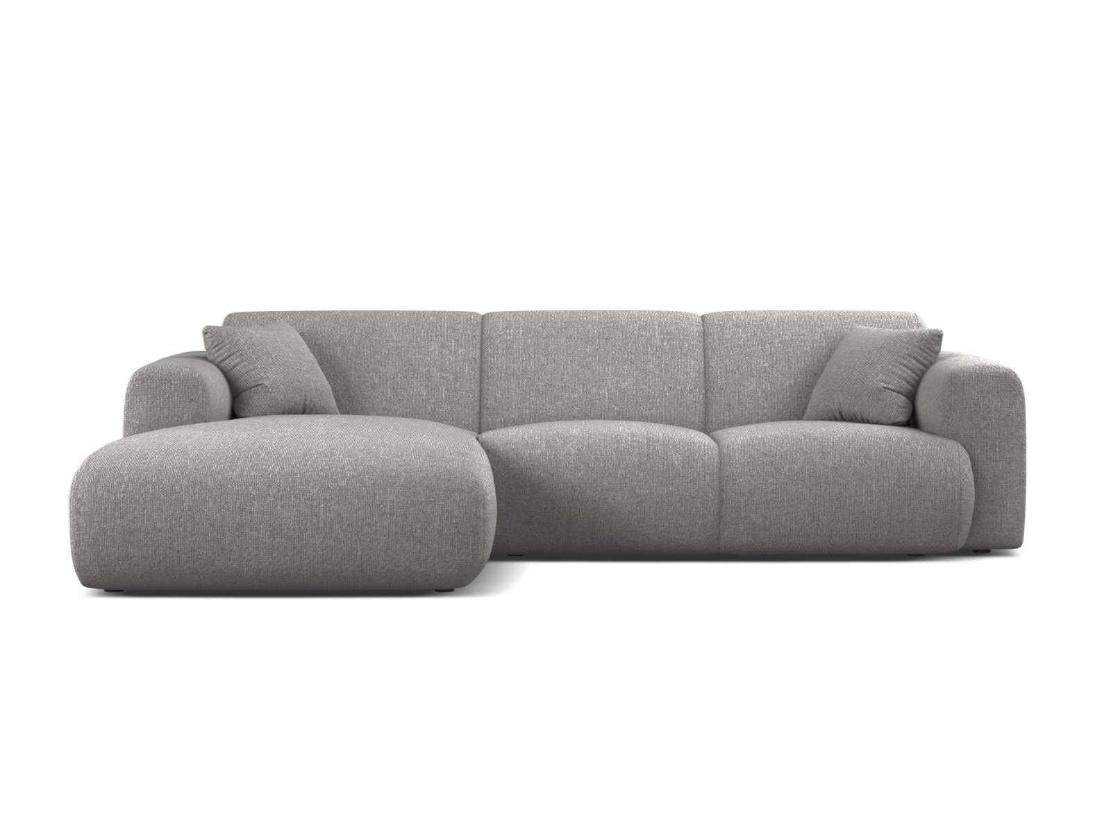 4-Sitzer Ecksofa links Molino in Light Grey-Eden präsentiert im Onlineshop von KAQTU Design AG. Ecksofa links ist von Micadoni