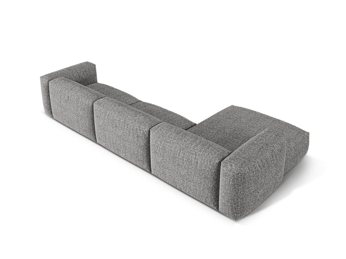 3-Sitzer Modular Ecksofa links Martina in Graphite-Monet präsentiert im Onlineshop von KAQTU Design AG. Ecksofa links ist von Micadoni