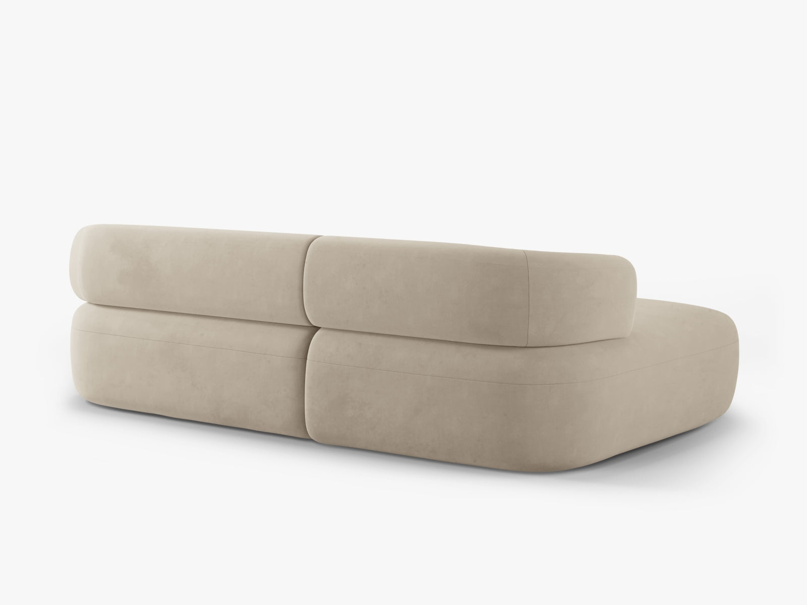 Entdecken Sie das Jenny Velour Ecksofa links von Micadoni – ein elegantes 5-Sitzer Sofa, das Komfort und modernes Design vereint.
