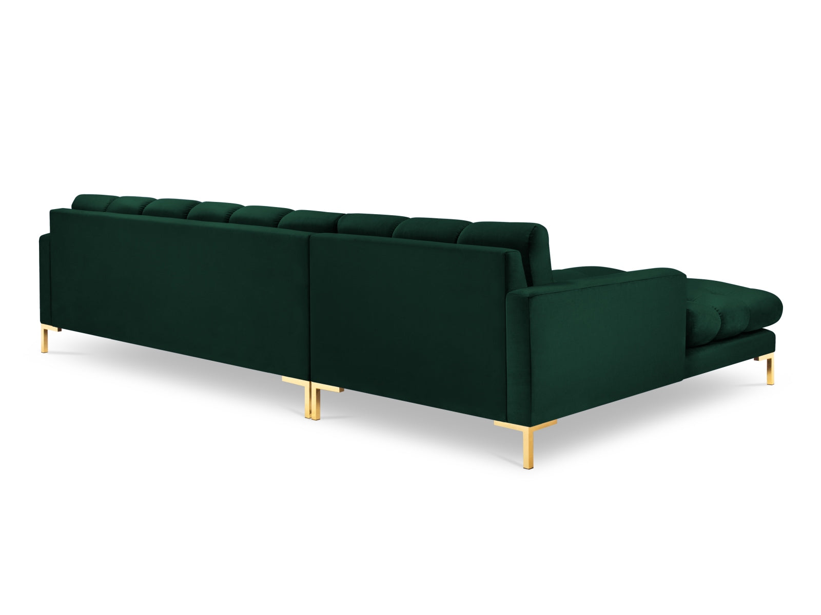 Entdecken Sie das Mamaia Velour Ecksofa links von Micadoni – ein stilvolles 5-Sitzer Sofa, das Komfort und Eleganz in Ihr Wohnzimmer bringt.