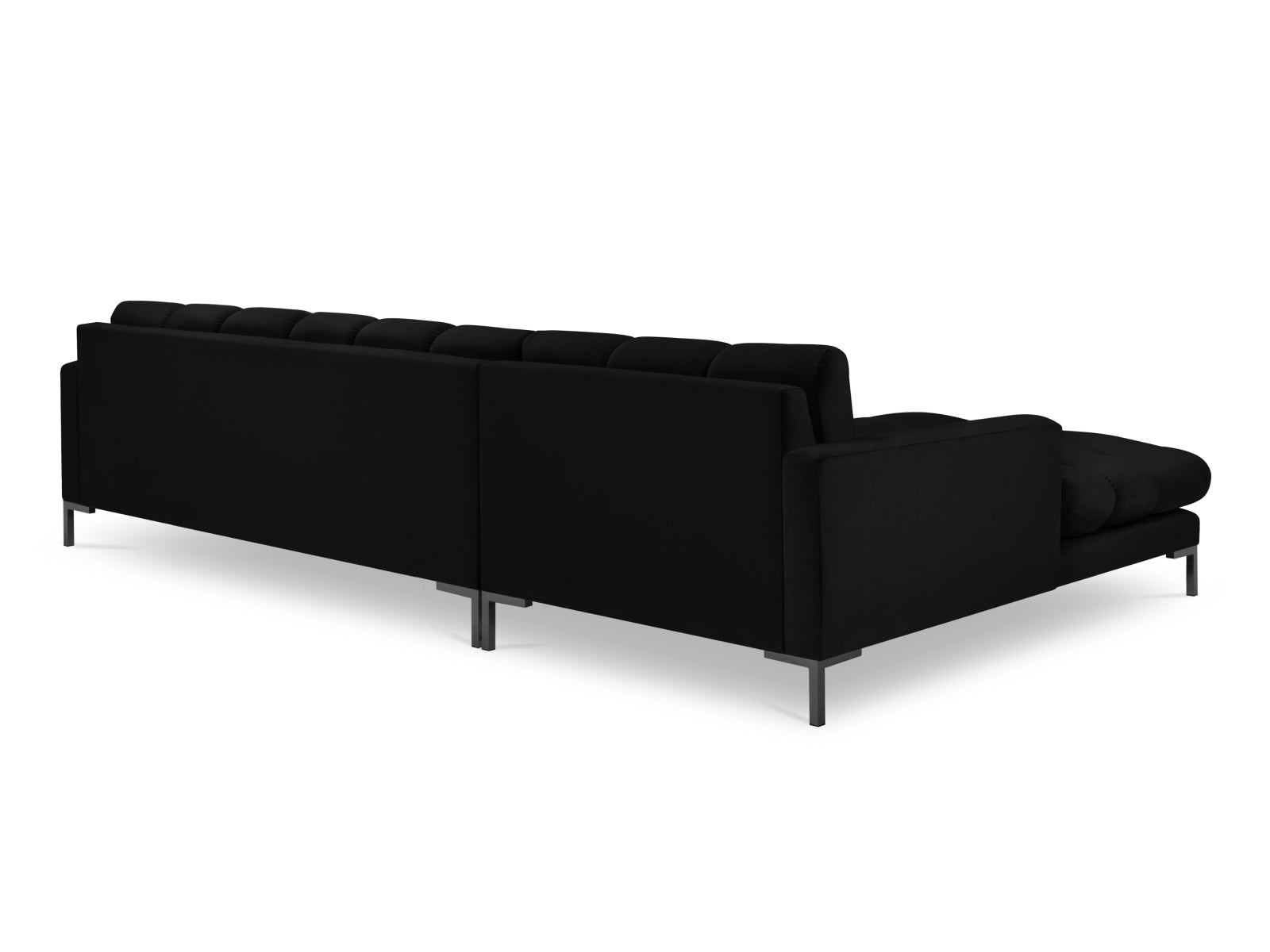 Entdecken Sie das Mamaia Velour Ecksofa links von Micadoni – ein stilvolles 5-Sitzer Sofa, das Komfort und modernes Design für Ihr Zuhause vereint.