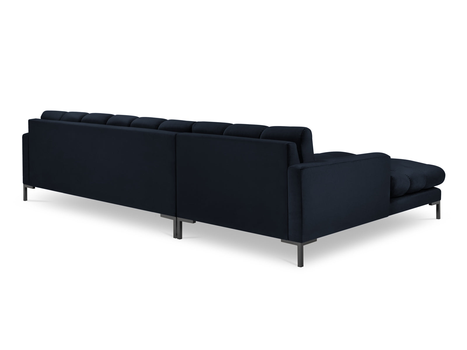 Entdecken Sie das Mamaia Velour Ecksofa links von Micadoni – ein stilvolles 5-Sitzer Sofa, das Komfort und Eleganz in Ihr Wohnzimmer bringt.