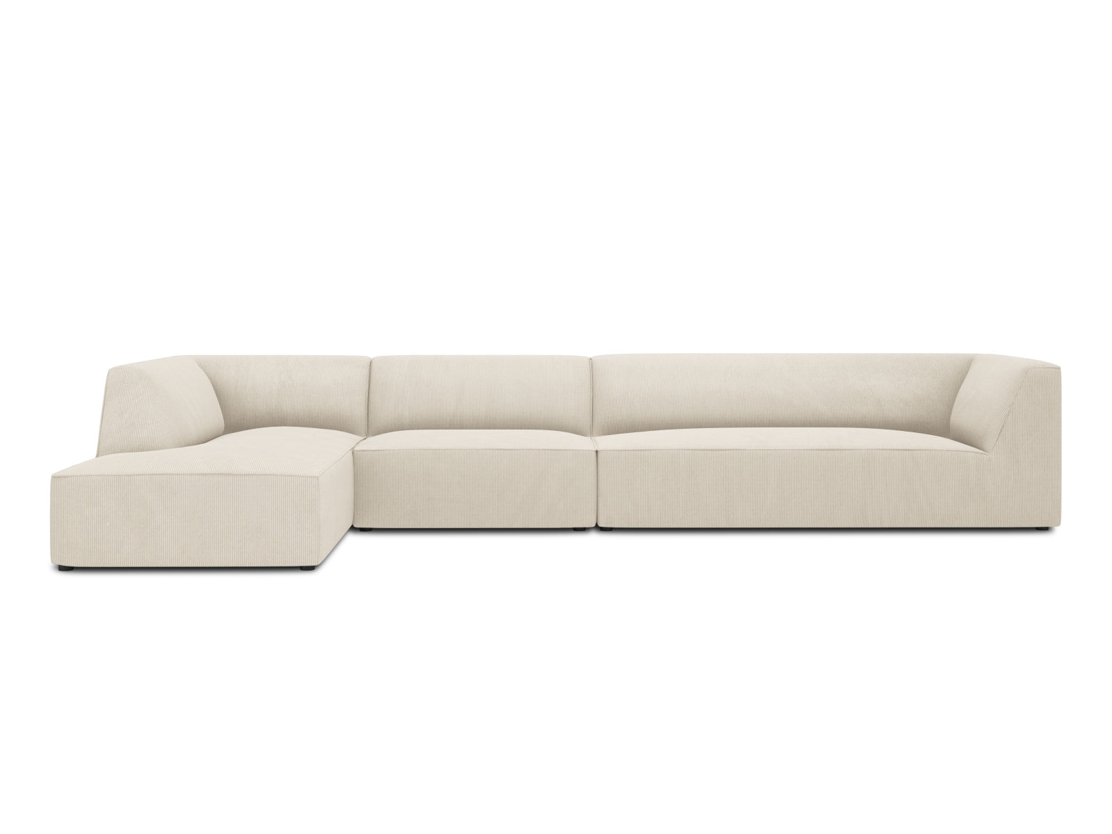 Ruby Modulares Ecksofa links 5 Sitzer in Light Beige präsentiert im Onlineshop von KAQTU Design AG. Ecksofa links ist von Micadoni