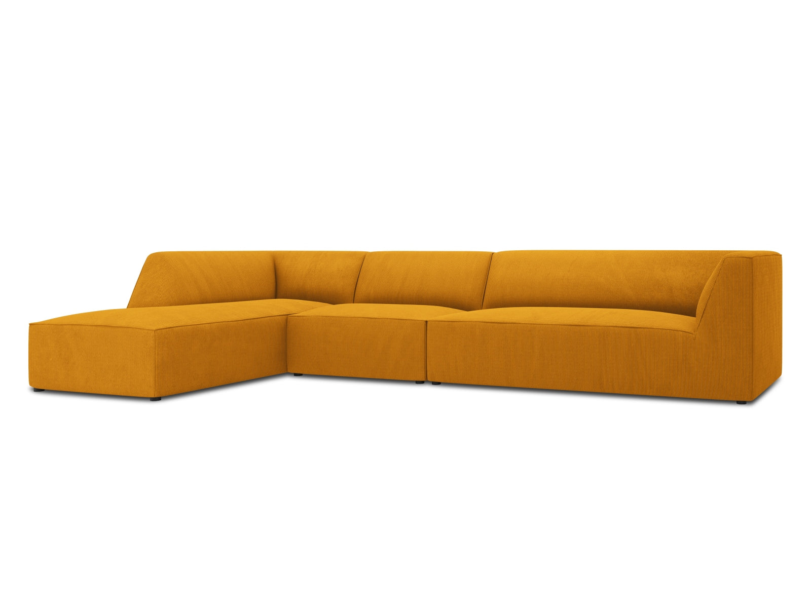 Modernes Ruby Ecksofa in linker Ausführung, großzügig für 5 Personen, ideal für gemütliche und stilvolle Wohnräume von Micadoni.