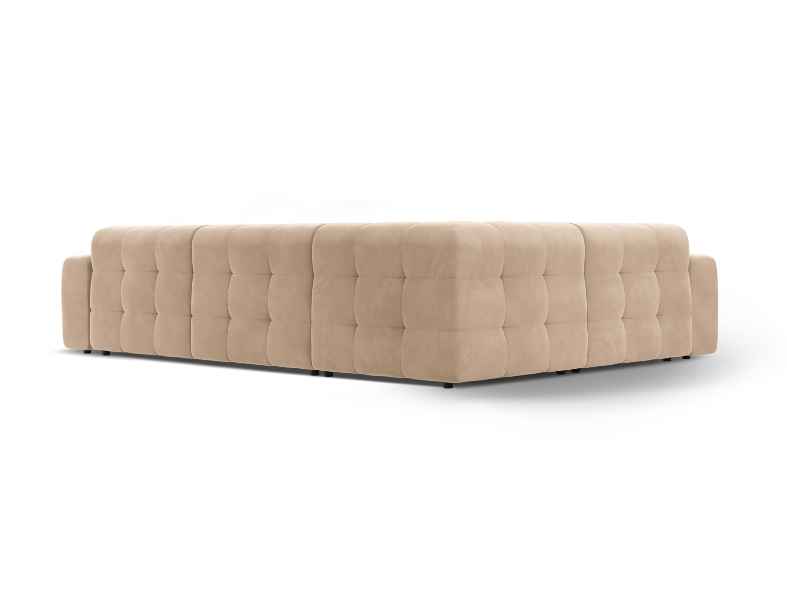 Entdecken Sie das Kendal Velour Ecksofa 6 Sitzer von Micadoni – stilvolles Design, grosszügige Sitzfläche und ultimativer Komfort für Ihr Zuhause.