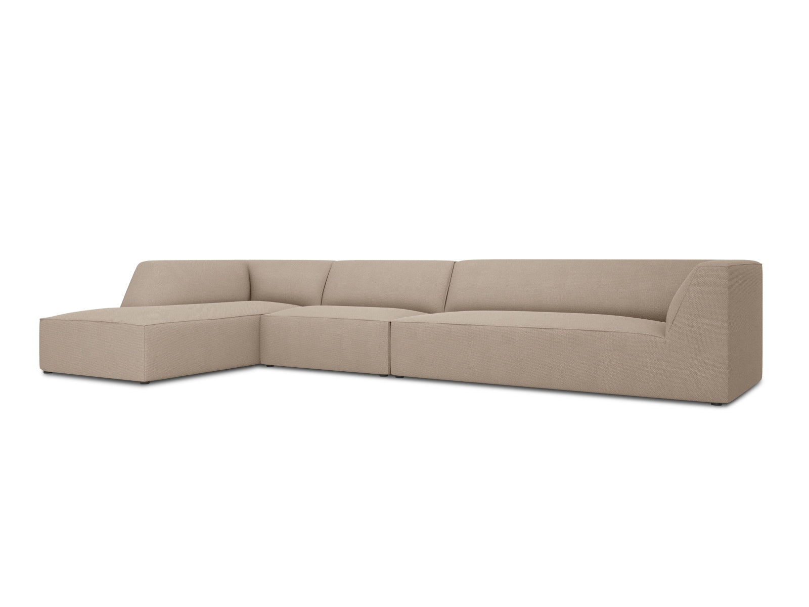 Entdecken Sie das stilvolle Ruby Ecksofa links 5 Sitzer von Micadoni – Komfort und Eleganz für Ihr modernes Zuhause.