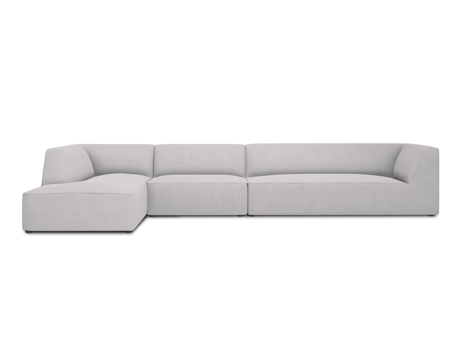 Ruby Modulares Ecksofa links 5 Sitzer in Light Grey präsentiert im Onlineshop von KAQTU Design AG. Ecksofa links ist von Micadoni