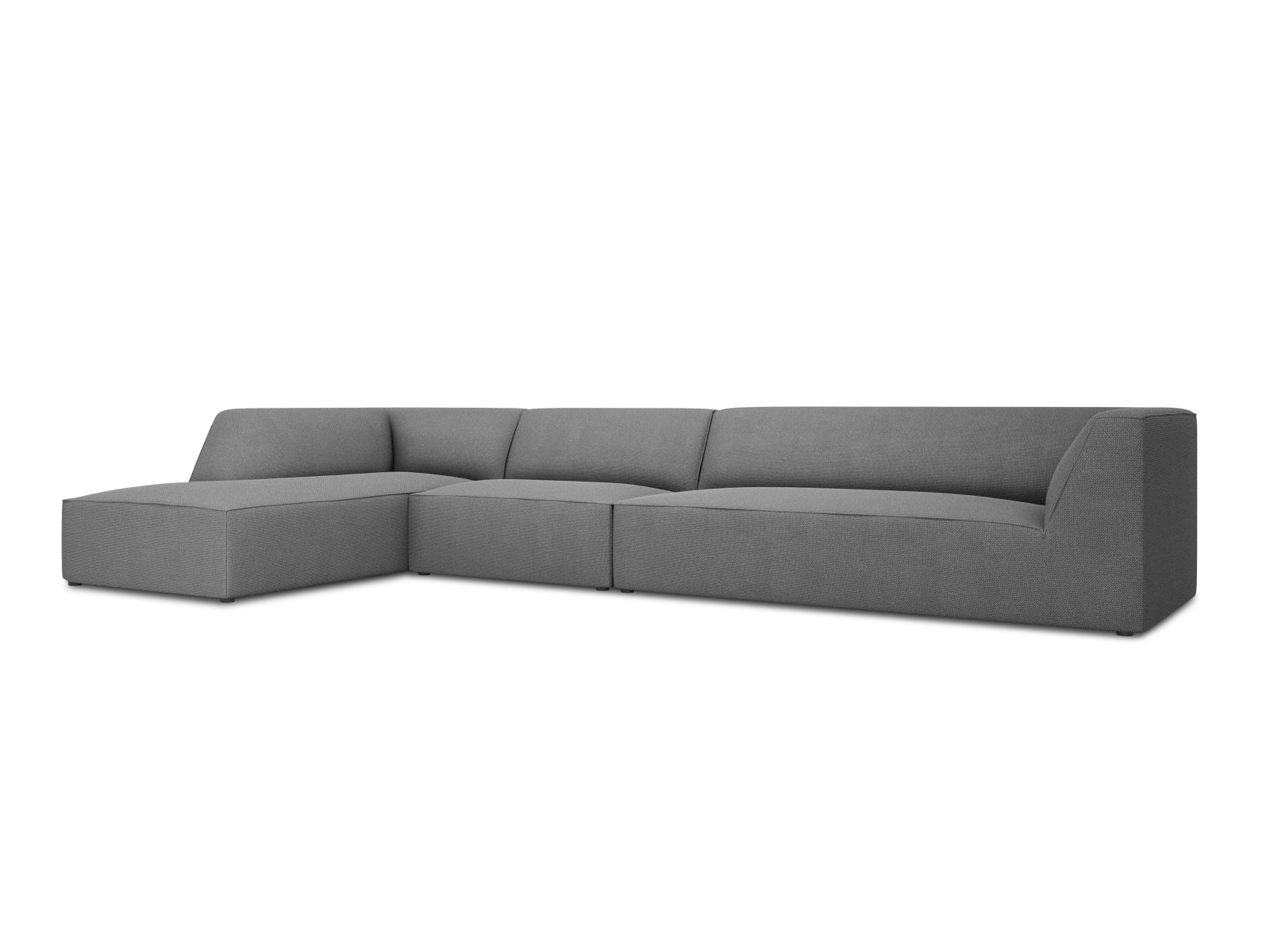 Stylisches Ruby Ecksofa links, 5 Sitzer in modernem Design, ideal für gemütliche Wohnräume, erhältlich bei KAQTU Design AG.