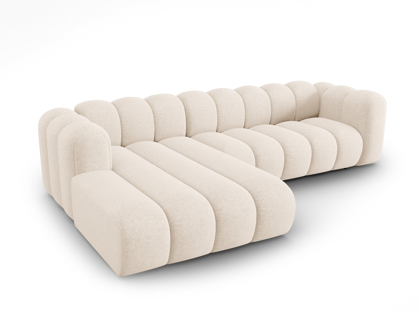 Entdecken Sie das Lupine Ecksofa von Micadoni: stilvolles Design, modular und bequem. Perfekt für Ihr Wohnzimmer!