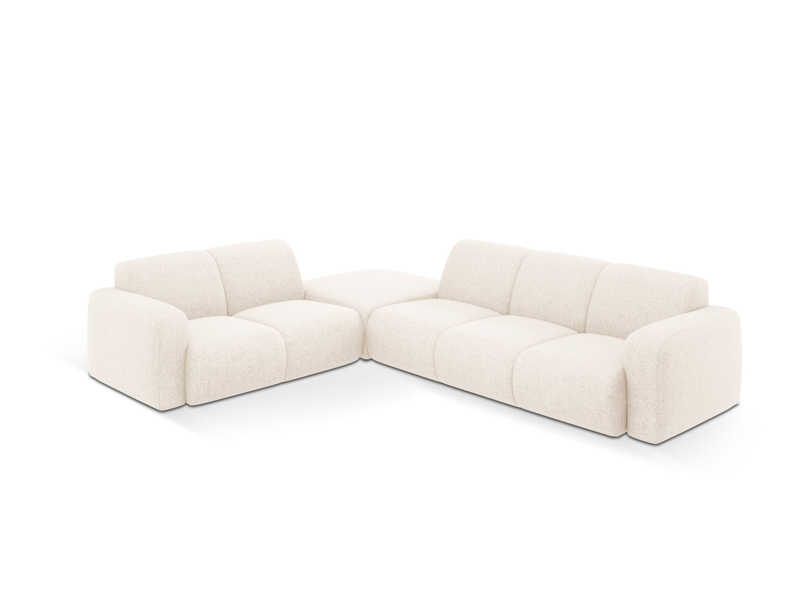 Molino Ecksofa links 6 Sitzer in Light Beige präsentiert im Onlineshop von KAQTU Design AG. Ecksofa links ist von Micadoni