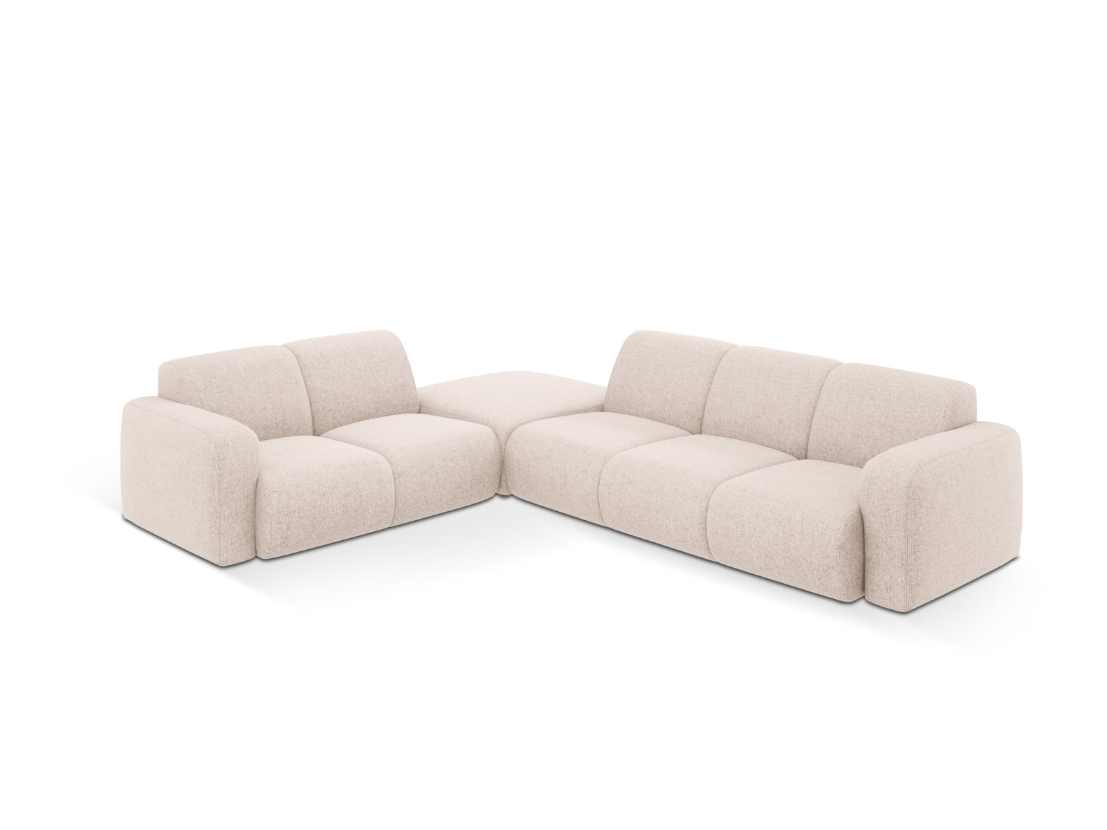 Molino Ecksofa links 6 Sitzer in Beige präsentiert im Onlineshop von KAQTU Design AG. Ecksofa links ist von Micadoni