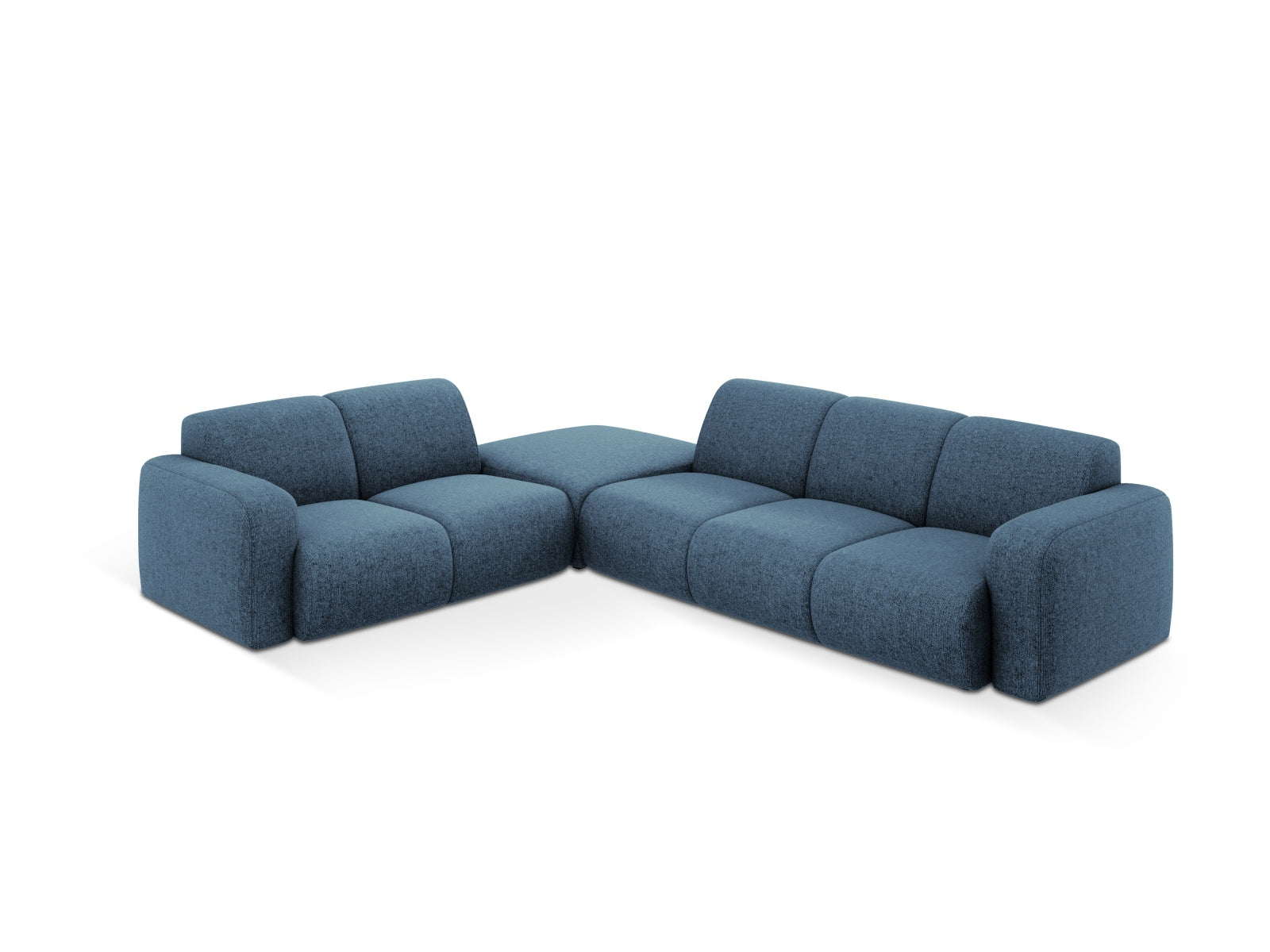 Molino Ecksofa links 6 Sitzer in Royal Blue präsentiert im Onlineshop von KAQTU Design AG. Ecksofa links ist von Micadoni