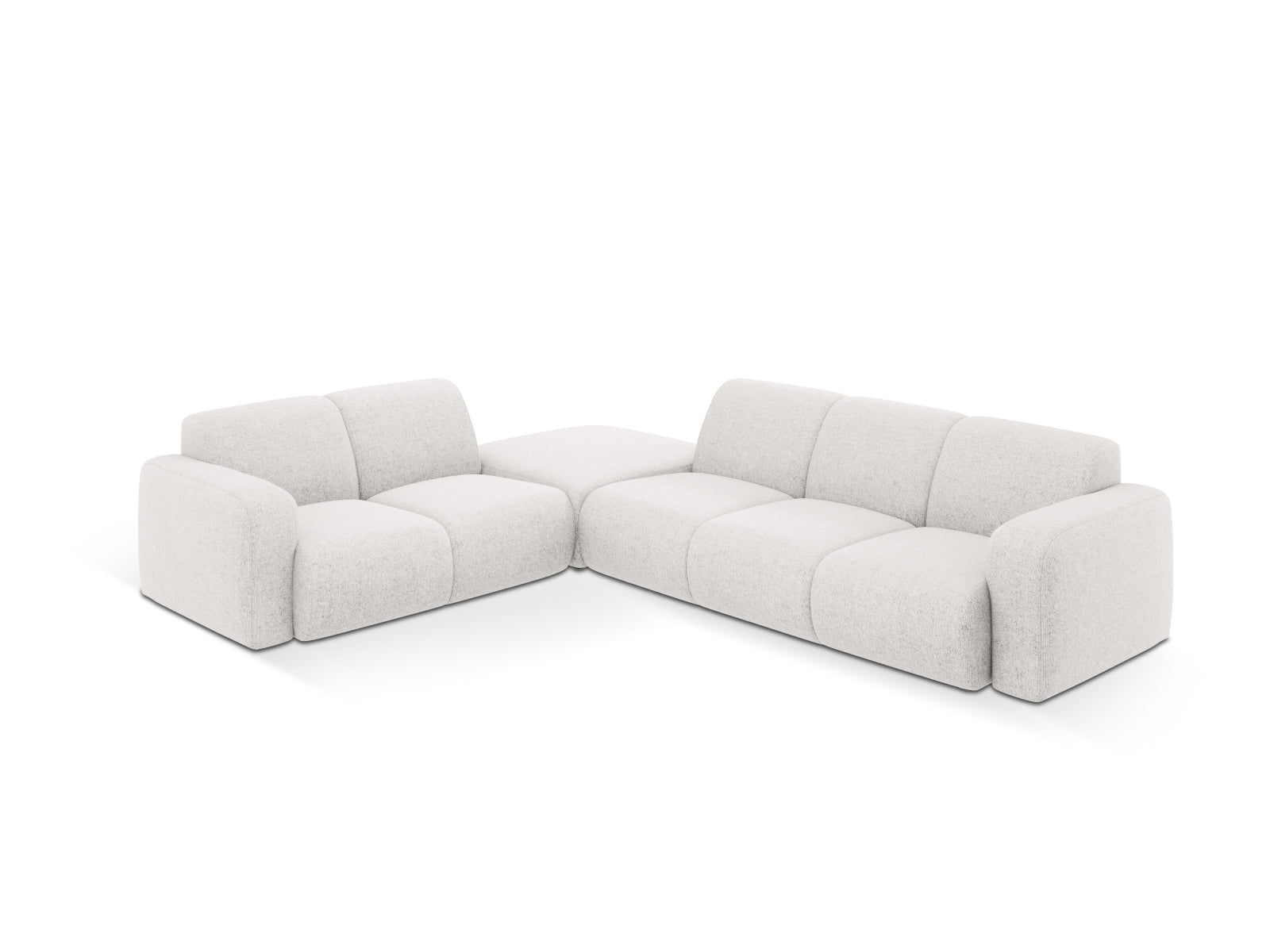 Molino Ecksofa links 6 Sitzer in Light Grey präsentiert im Onlineshop von KAQTU Design AG. Ecksofa links ist von Micadoni