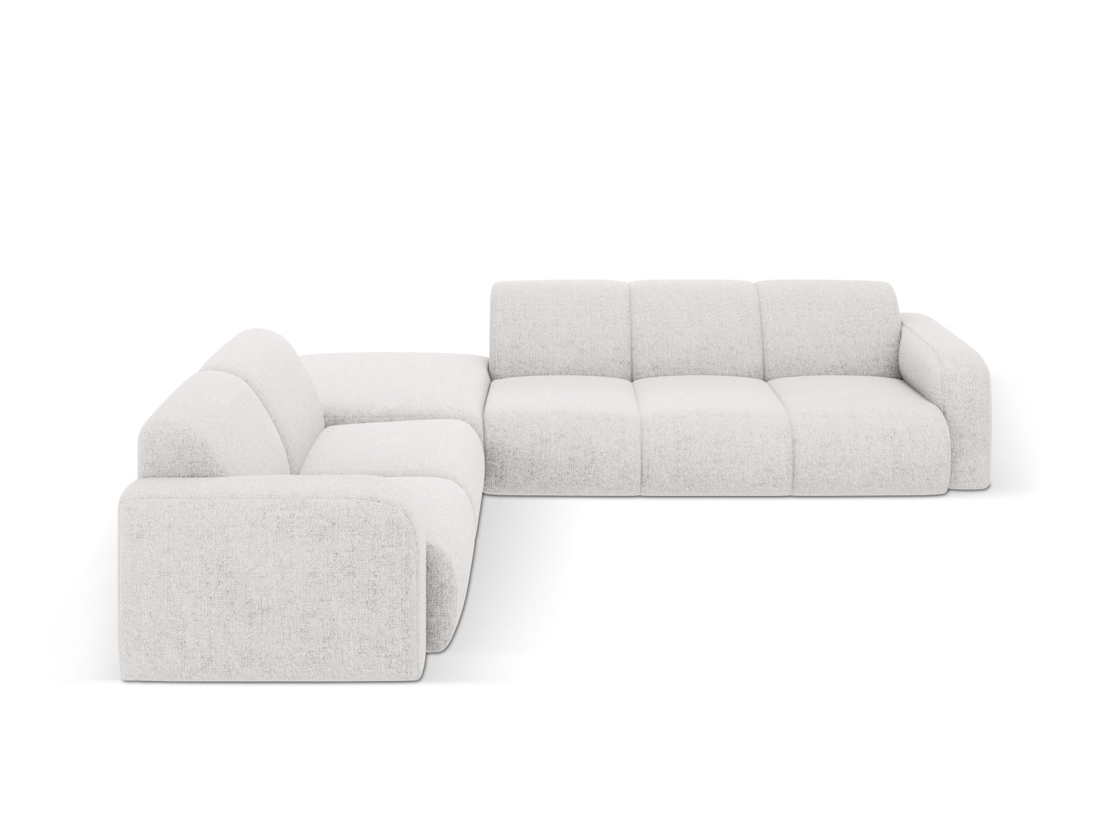 Erleben Sie das Molino Ecksofa links 6 Sitzer von Micadoni – modernes Design, erstklassige Materialien und großzügiger Platz für gesellige Abende.