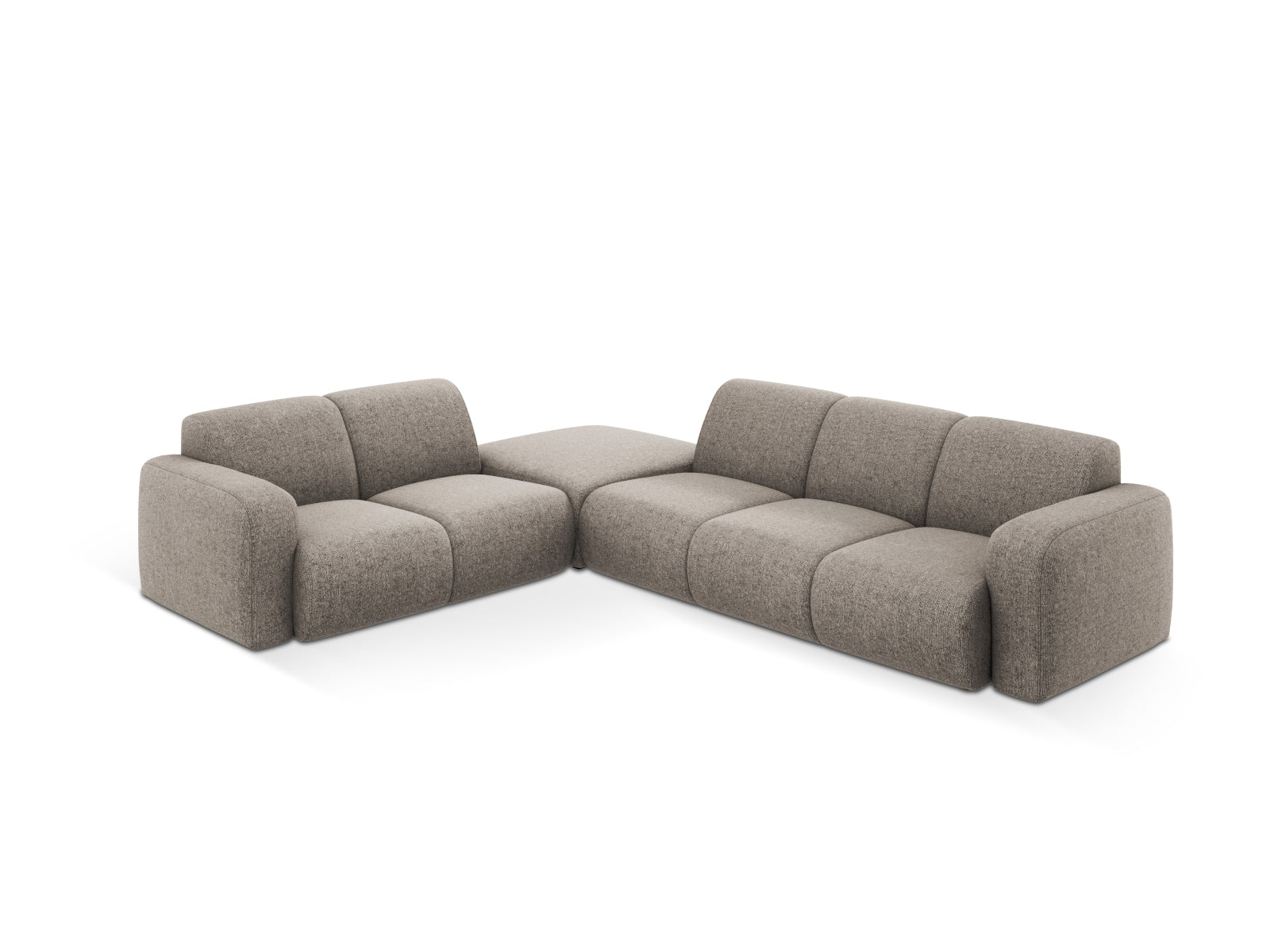 Molino Ecksofa links 6 Sitzer in Grey präsentiert im Onlineshop von KAQTU Design AG. Ecksofa links ist von Micadoni