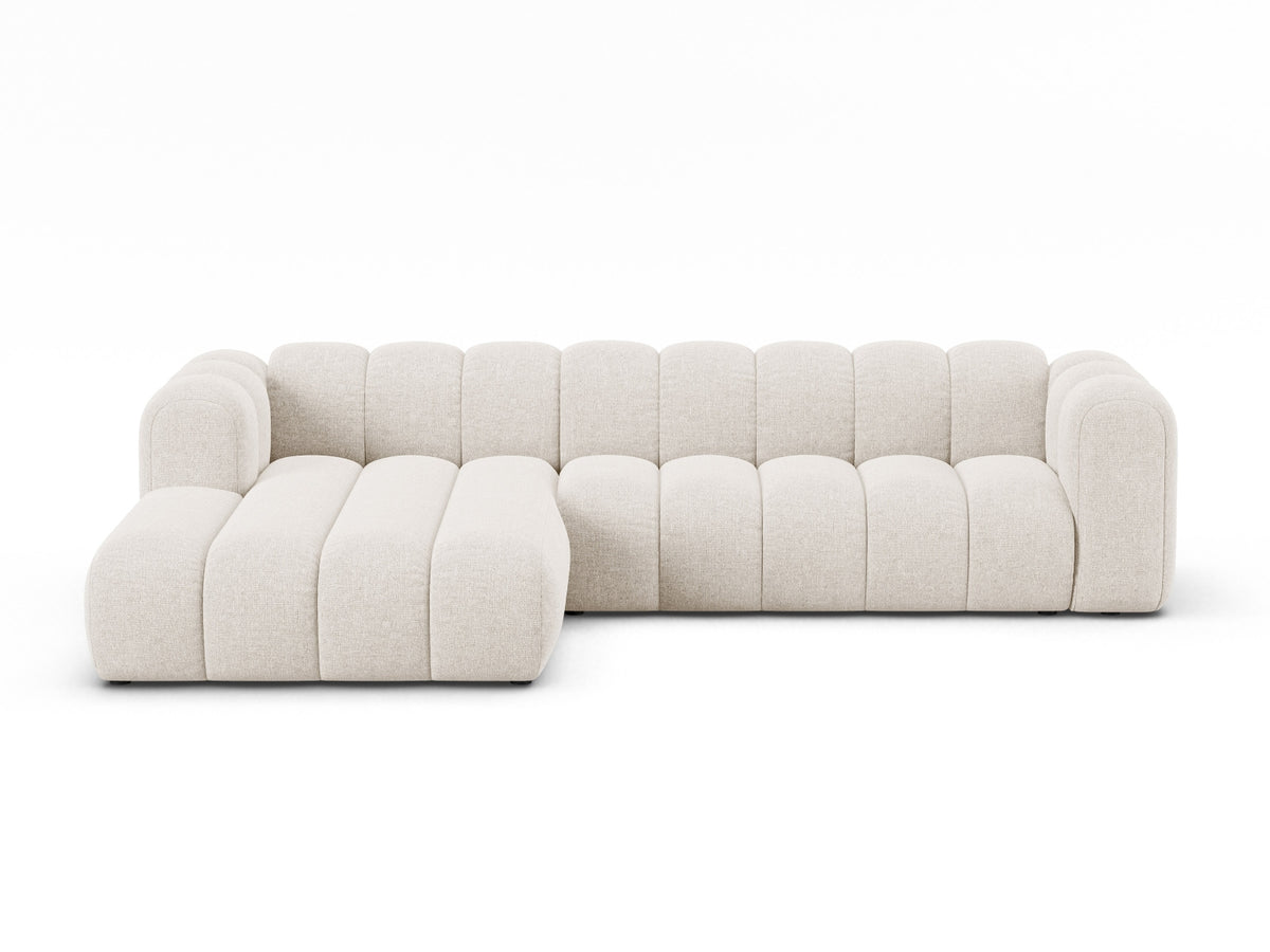 Lupine Modulares Ecksofa links 4 Sitzer in Light Beige-Eden präsentiert im Onlineshop von KAQTU Design AG. Ecksofa links ist von Micadoni