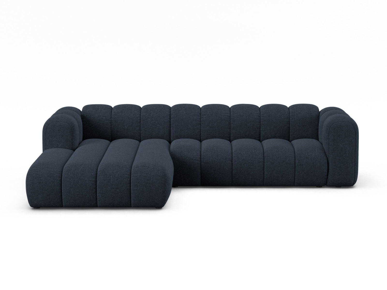 Lupine Modulares Ecksofa links 4 Sitzer in Navy Blue präsentiert im Onlineshop von KAQTU Design AG. Ecksofa links ist von Micadoni