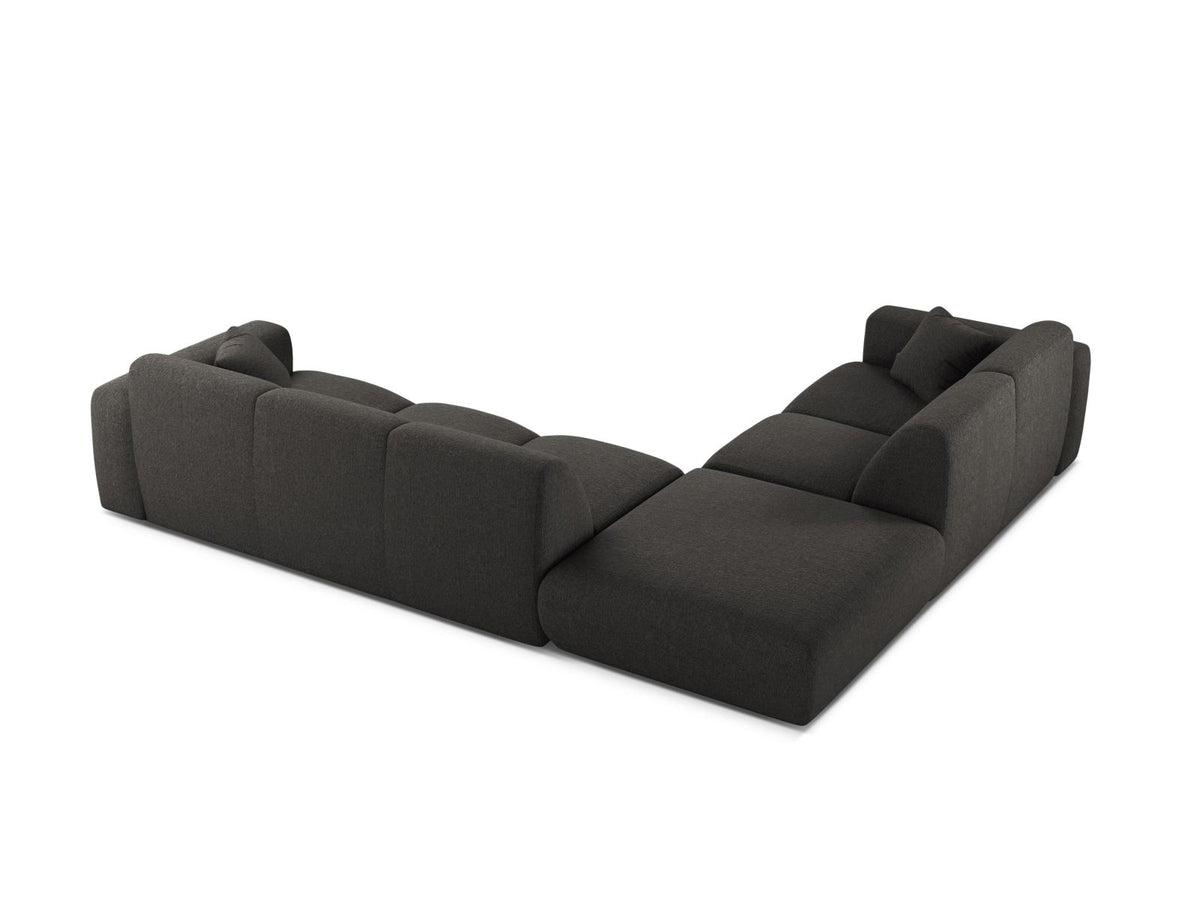6-Sitzer Ecksofa links Molino in Dark Grey-Eden präsentiert im Onlineshop von KAQTU Design AG. Ecksofa links ist von Micadoni