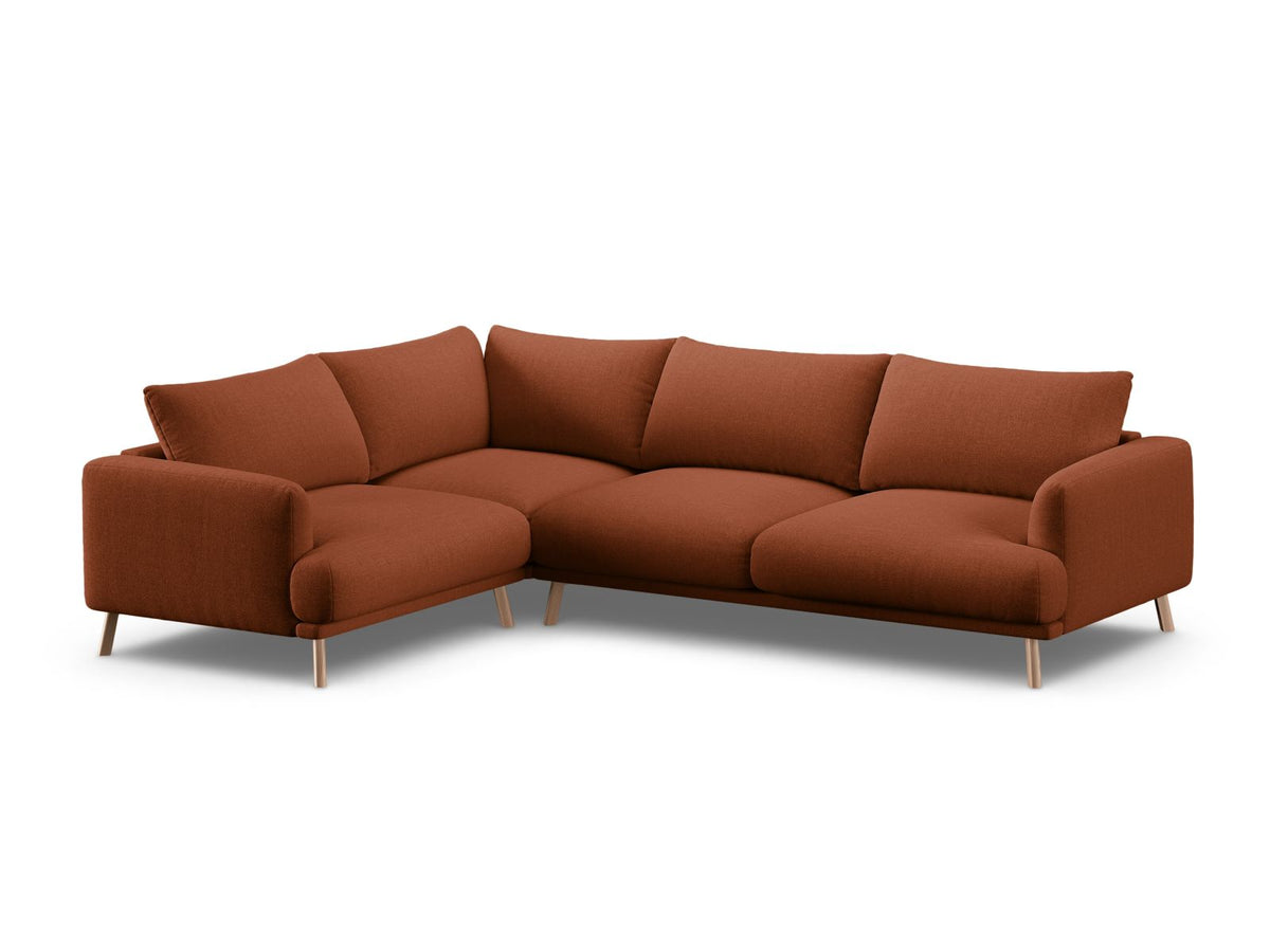 4-Sitzer Ecksofa links Naomi in Brick-Liberty präsentiert im Onlineshop von KAQTU Design AG. Ecksofa links ist von Micadoni