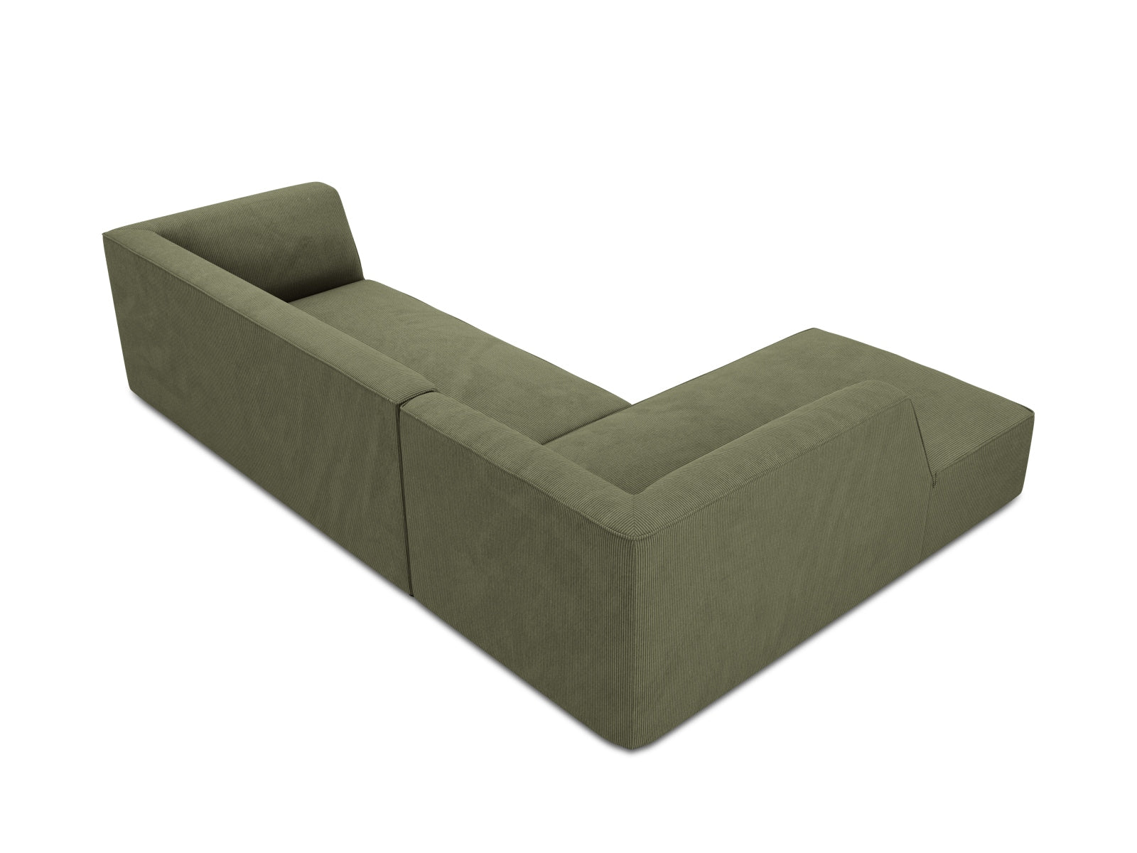 Stylisches, modulares Ecksofa Ruby in linksseitiger Ausführung, 4-Sitzer, perfekt für zeitgemäße Wohnräume mit elegantem Design.