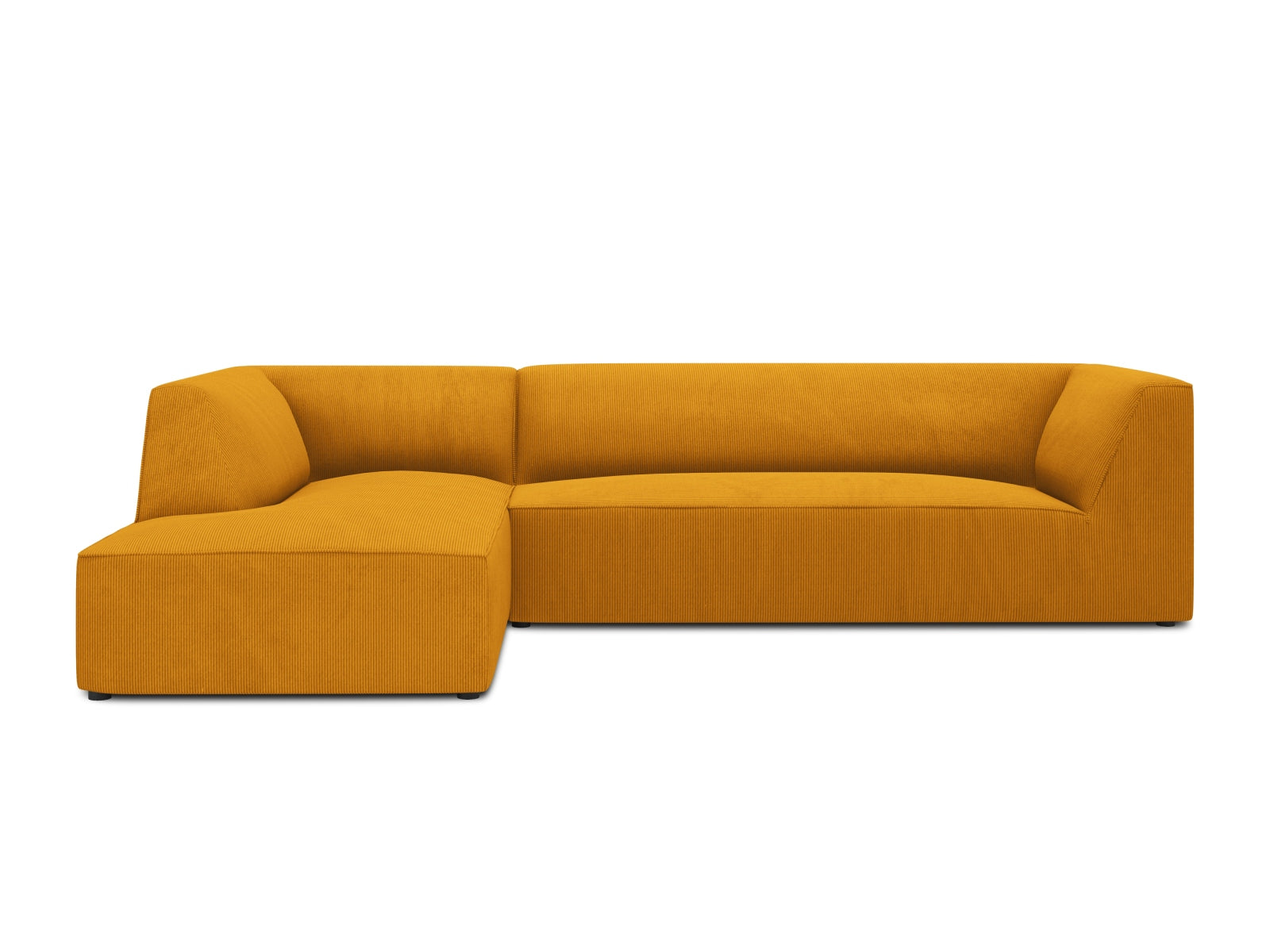 Ruby Modulares Ecksofa links 4 Sitzer in Yellow präsentiert im Onlineshop von KAQTU Design AG. Ecksofa links ist von Micadoni