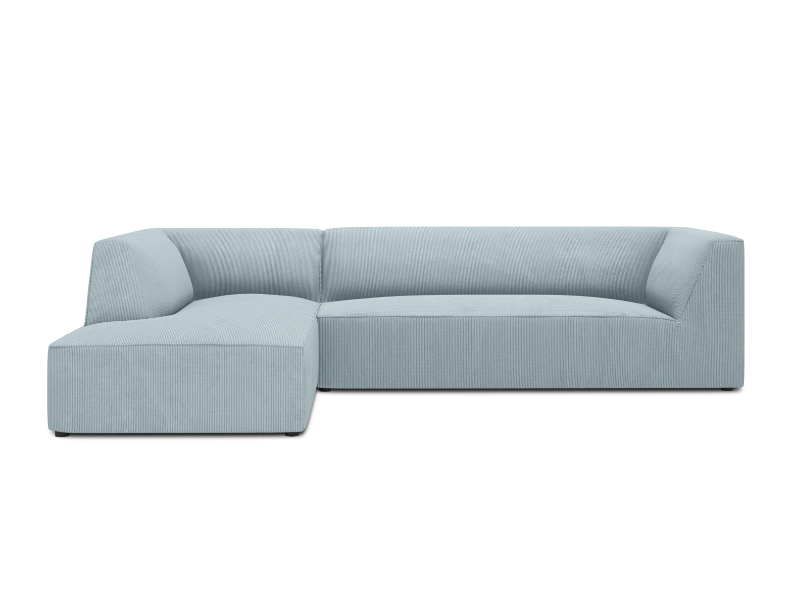 Ruby Modulares Ecksofa links 4 Sitzer in Light Blue präsentiert im Onlineshop von KAQTU Design AG. Ecksofa links ist von Micadoni