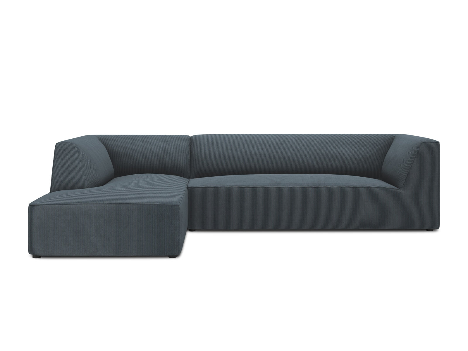 Ruby Modulares Ecksofa links 4 Sitzer in Blue präsentiert im Onlineshop von KAQTU Design AG. Ecksofa links ist von Micadoni