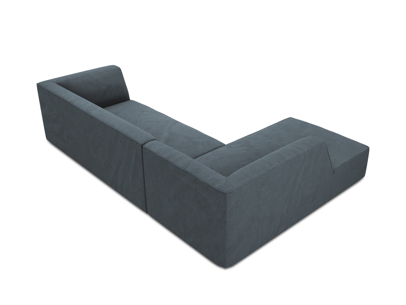 Elegantes, modulares 4-Sitzer Ecksofa Ruby von Micadoni, linksseitig, vereint modernes Design mit hohem Sitzkomfort für stilvolle Wohnzimmer.