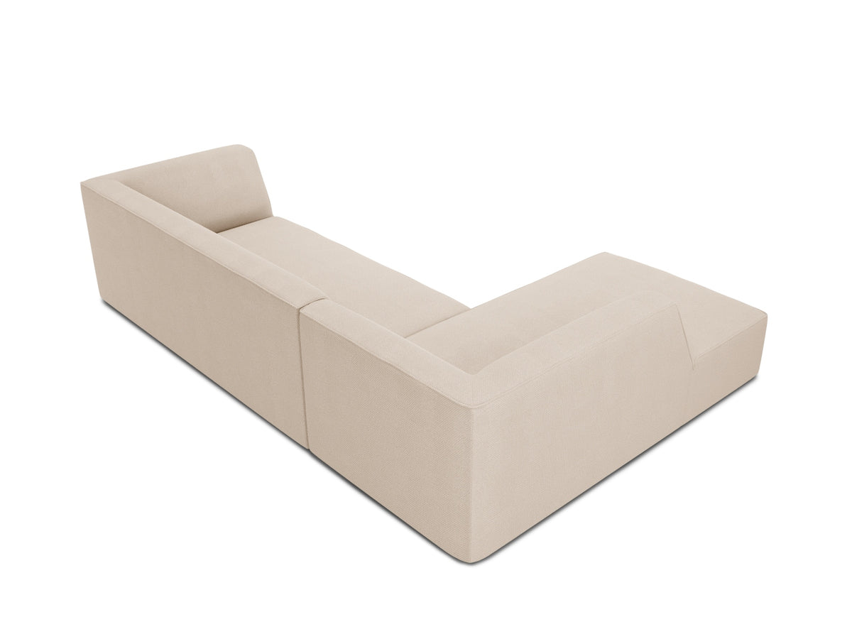 Ruby Modulares Ecksofa links 4 Sitzer in Beige-Ottawa präsentiert im Onlineshop von KAQTU Design AG. Ecksofa links ist von Micadoni
