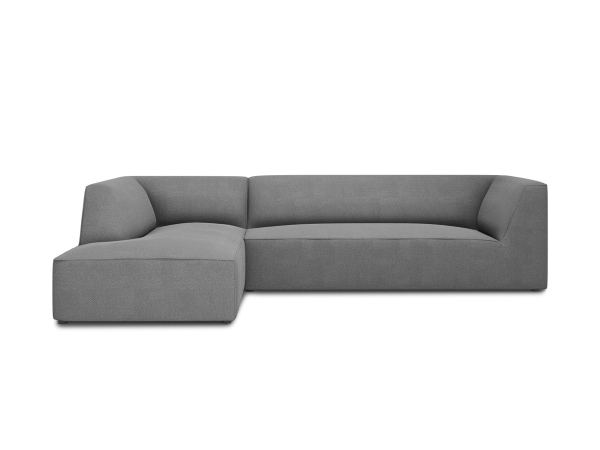 Ruby Modulares Ecksofa links 4 Sitzer in Grey-Ottawa präsentiert im Onlineshop von KAQTU Design AG. Ecksofa links ist von Micadoni