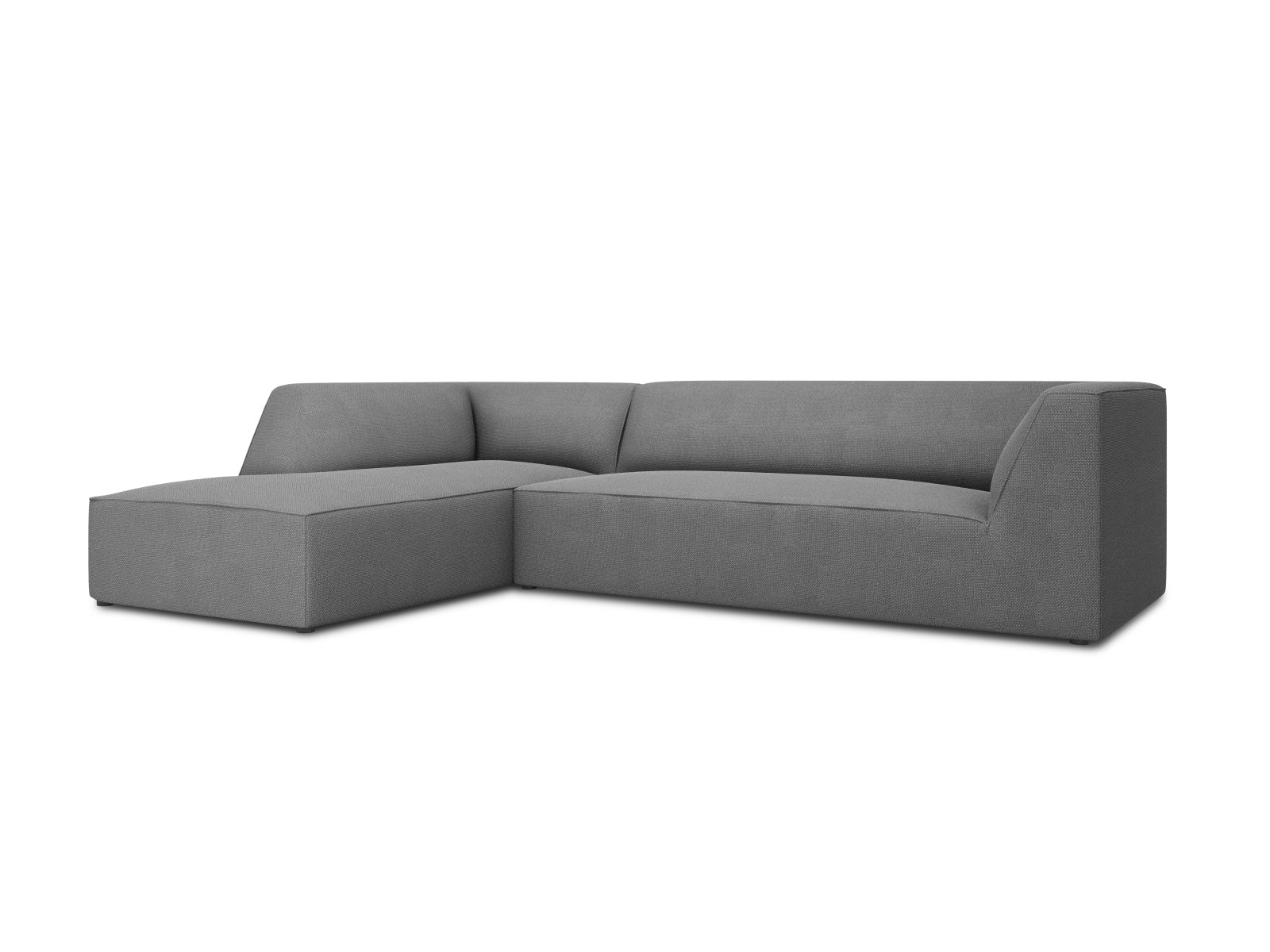 Ruby Modulares Ecksofa links 4 Sitzer in Grey-Ottawa präsentiert im Onlineshop von KAQTU Design AG. Ecksofa links ist von Micadoni