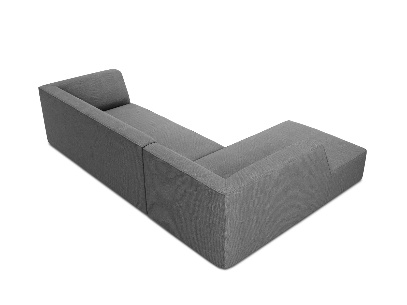 Ruby Modulares Ecksofa links 4 Sitzer in Grey-Ottawa präsentiert im Onlineshop von KAQTU Design AG. Ecksofa links ist von Micadoni