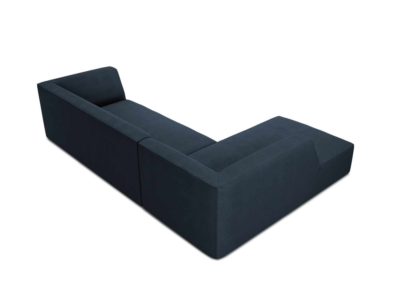 Ruby Modulares Ecksofa links 4 Sitzer in Navy Blue-Ottawa präsentiert im Onlineshop von KAQTU Design AG. Ecksofa links ist von Micadoni