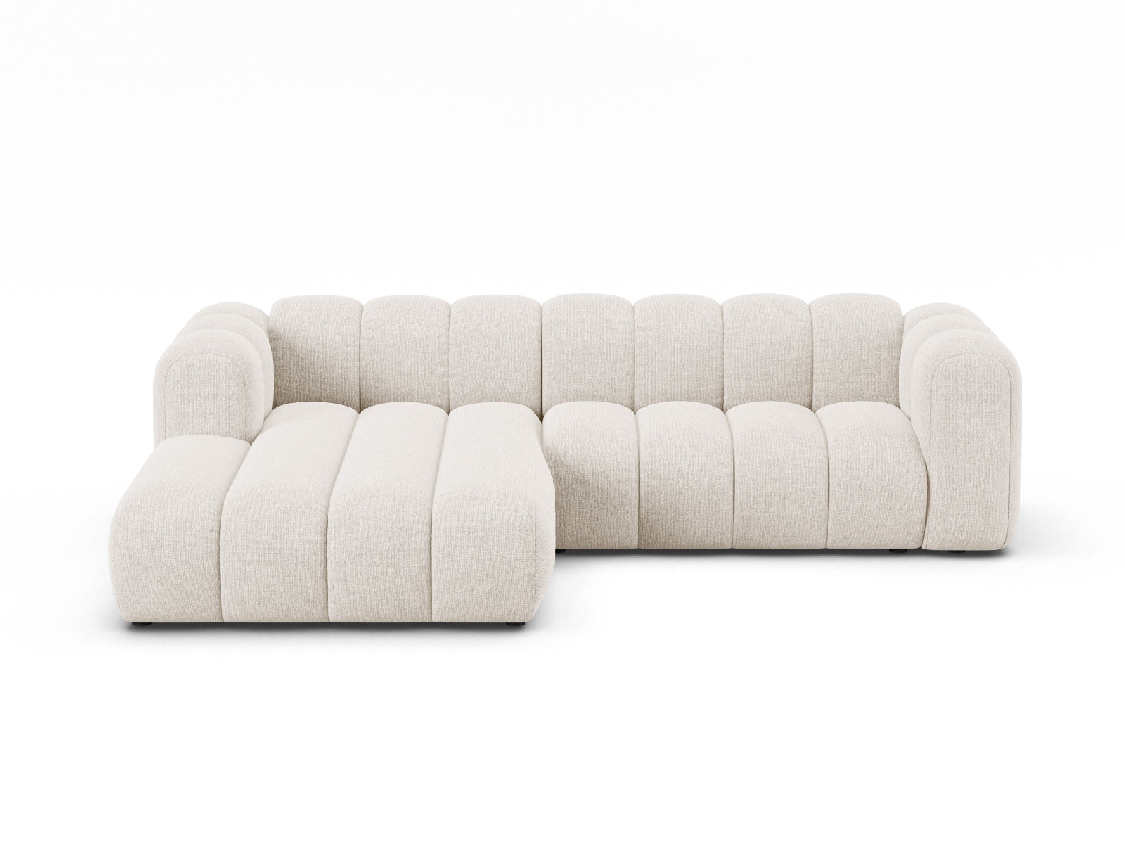 Lupine Modulares Ecksofa links 4 Sitzer in Light Beige präsentiert im Onlineshop von KAQTU Design AG. Ecksofa links ist von Micadoni