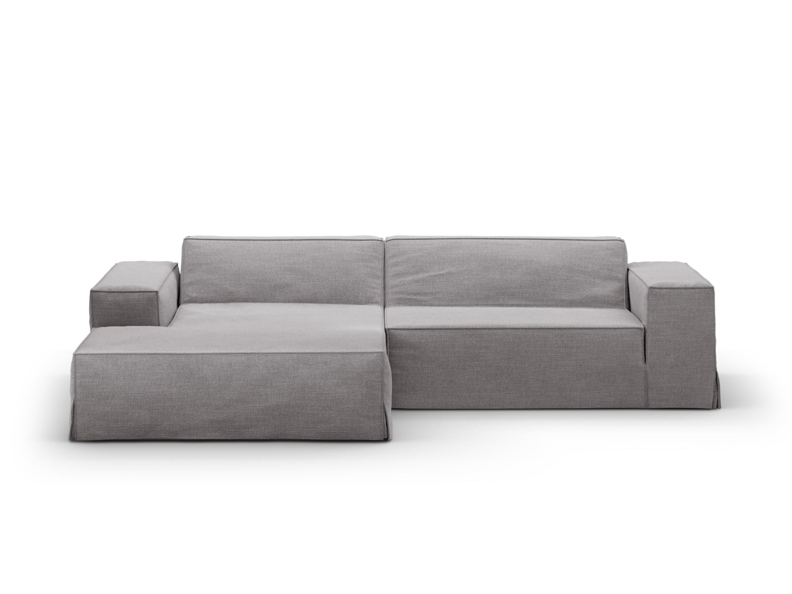 Elegantes, linksseitiges Ecksofa "Jodie" von Micadoni, perfekt für moderne Wohnkonzepte und vielseitige Raumgestaltung.