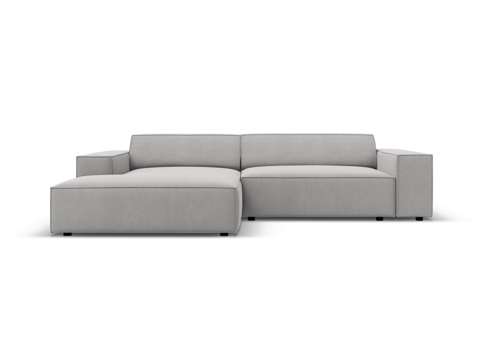 Elegantes, modulares 3-Sitzer Ecksofa "Jodie" von Micadoni, ideal für stilvolle Wohnräume und entspannte Momente.