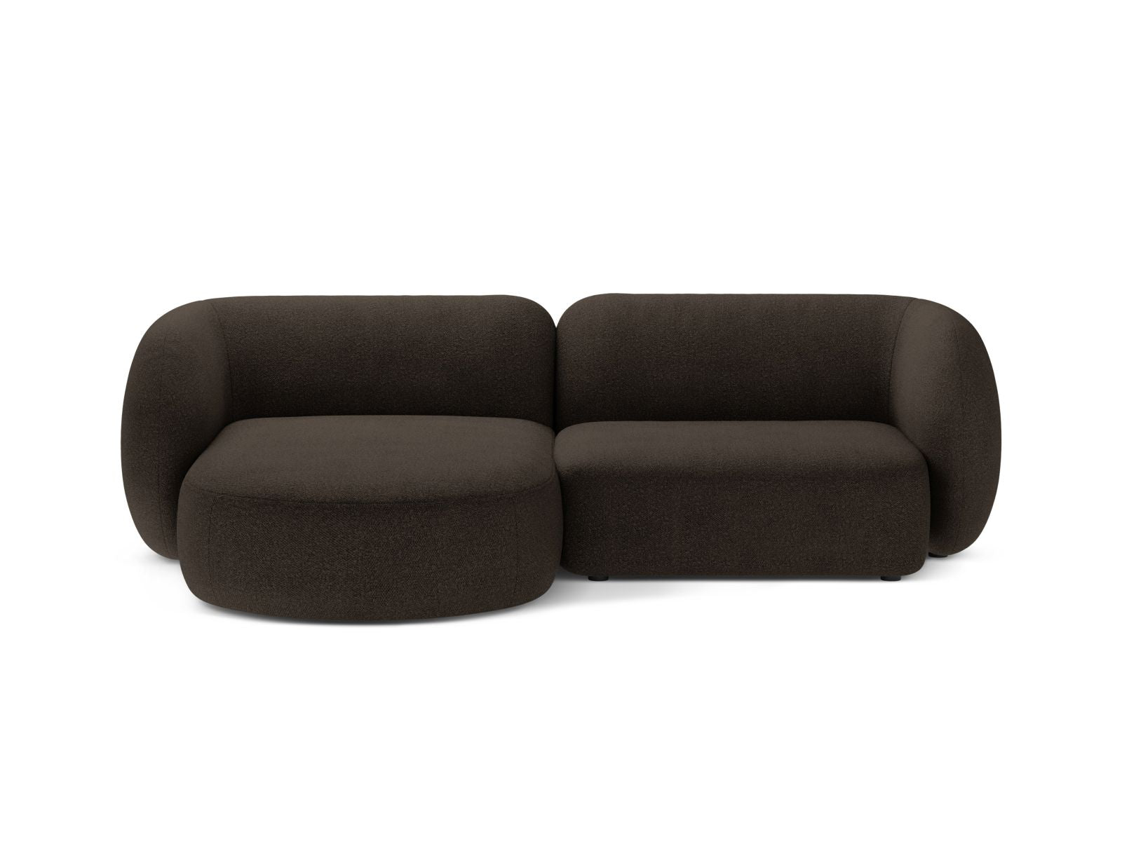 2-Sitzer Modular Ecksofa links Kate in Brown-Baloo präsentiert im Onlineshop von KAQTU Design AG. Ecksofa links ist von Micadoni