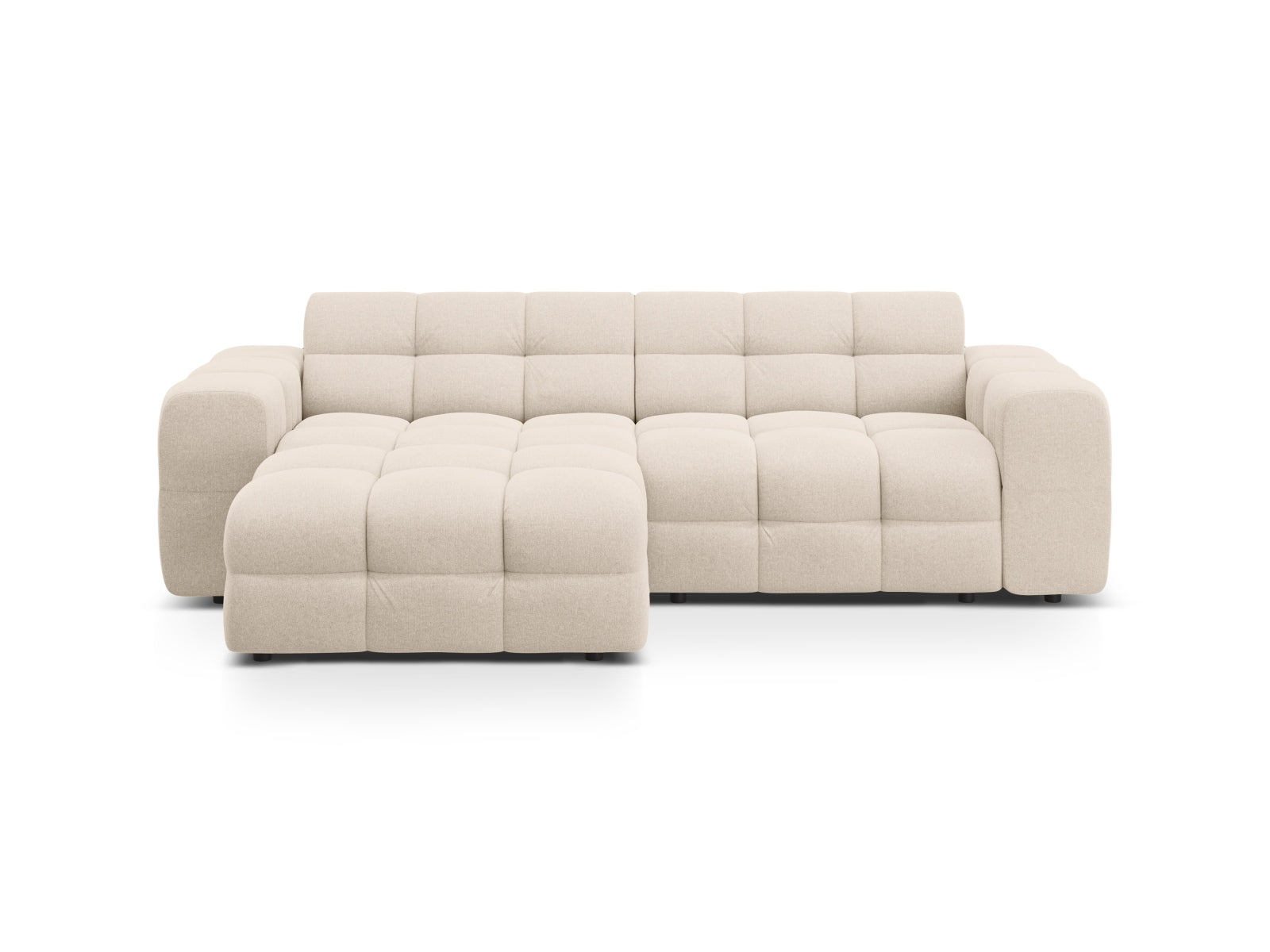 Kendal Ecksofa links 4 Sitzer in Beige präsentiert im Onlineshop von KAQTU Design AG. Ecksofa links ist von Micadoni