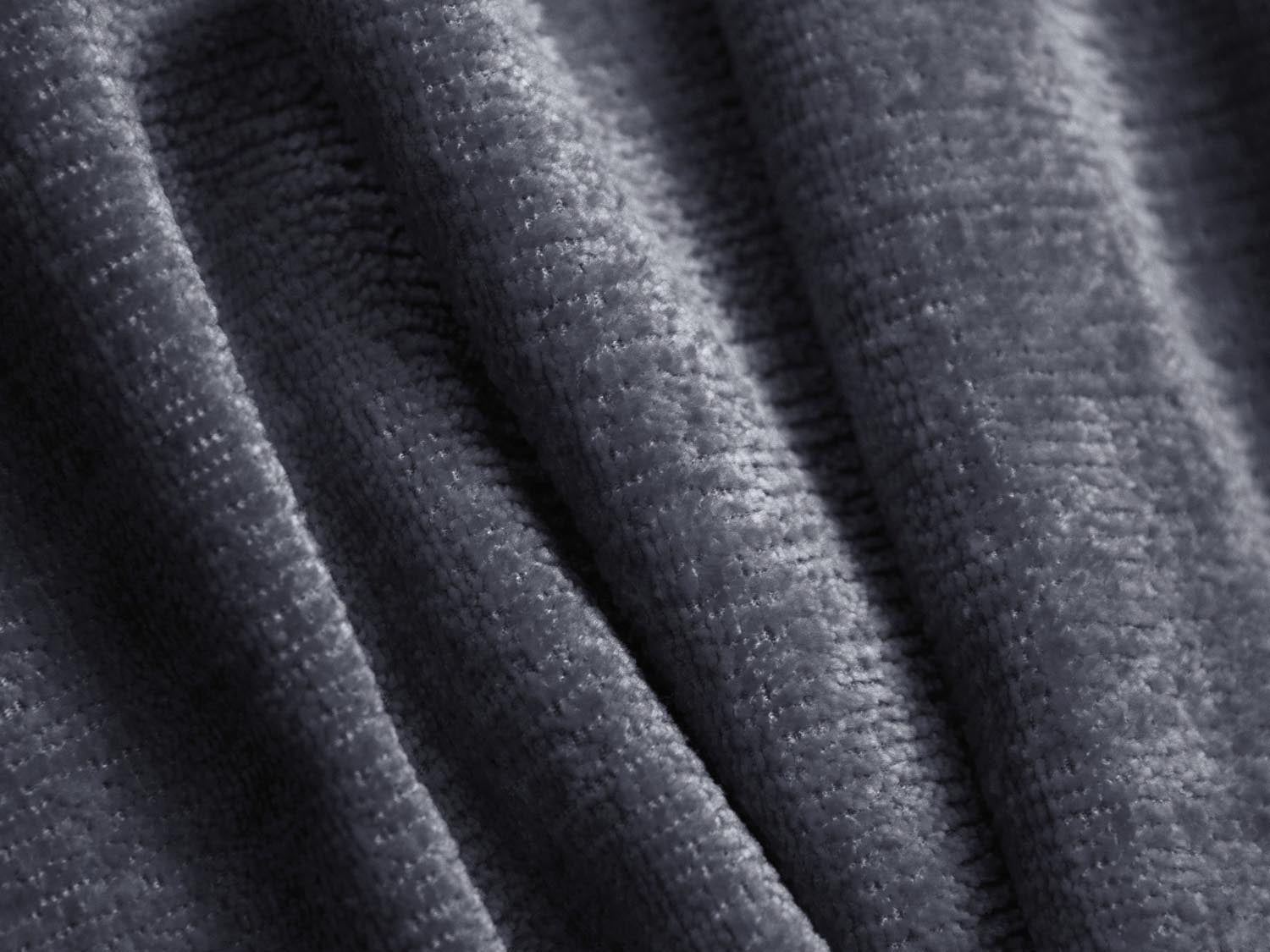 Elegantes, linksseitiges 5-Sitzer Ecksofa Jenny von Micadoni in stilvollem Blau, perfekt für entspannte Stunden und modernes Wohndesign.