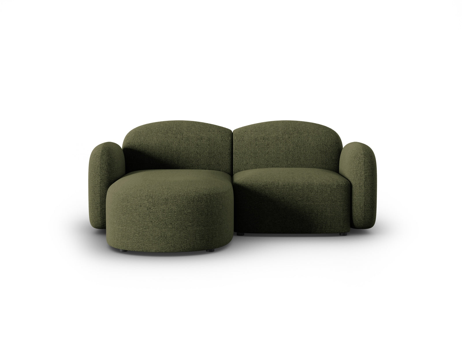 Blair Ecksofa links 3 Sitzer in Green Melange präsentiert im Onlineshop von KAQTU Design AG. Ecksofa links ist von Micadoni