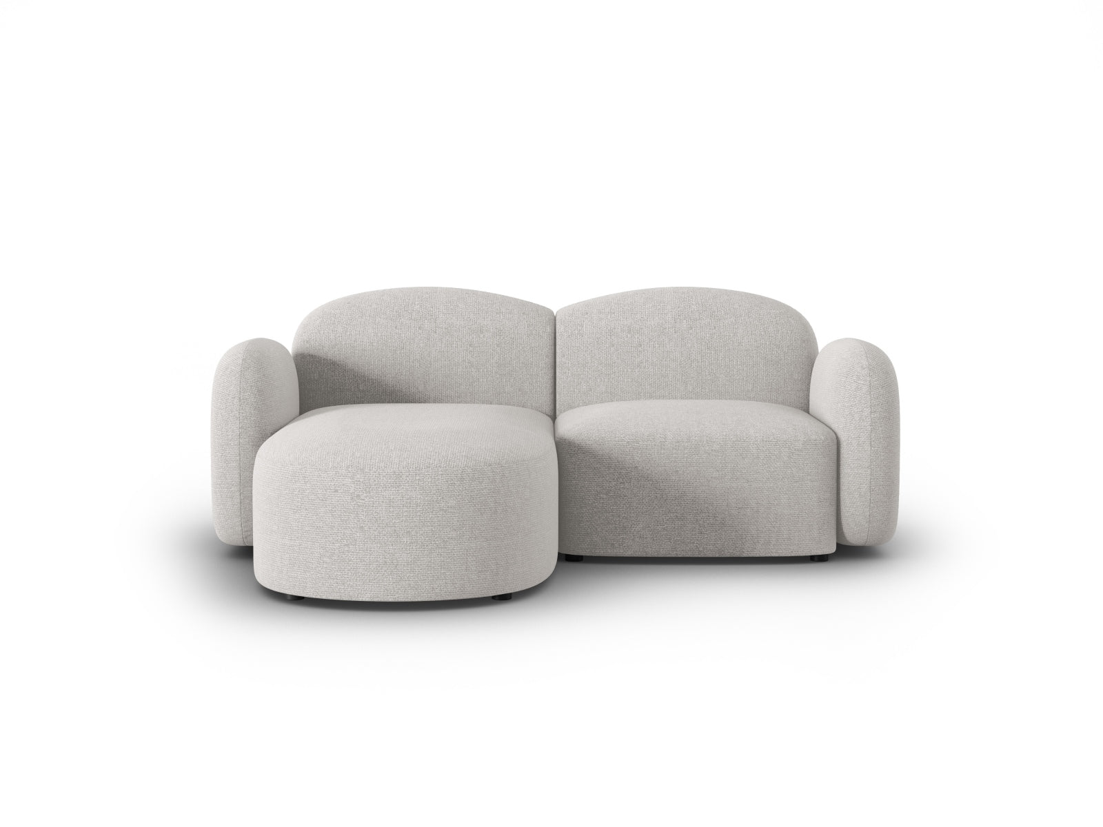 Blair Ecksofa links 3 Sitzer in Silver Melange präsentiert im Onlineshop von KAQTU Design AG. Ecksofa links ist von Micadoni