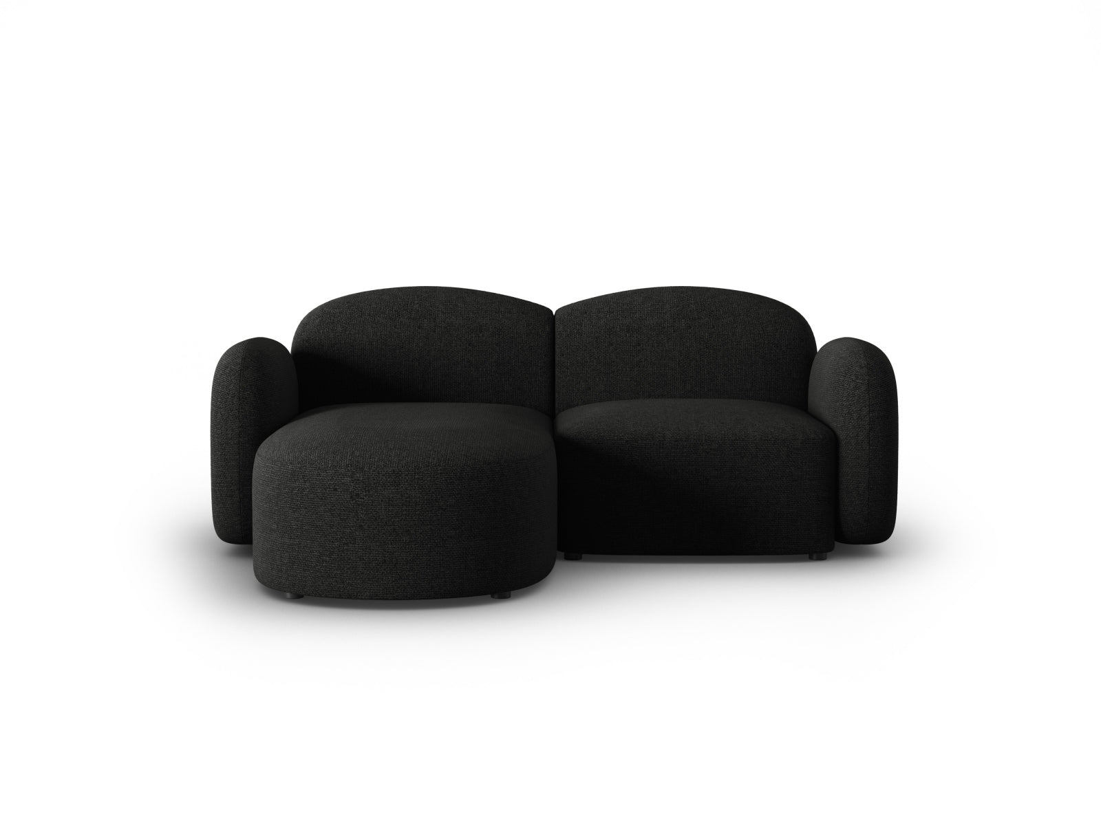 Blair Ecksofa links 3 Sitzer in Black Melange präsentiert im Onlineshop von KAQTU Design AG. Ecksofa links ist von Micadoni