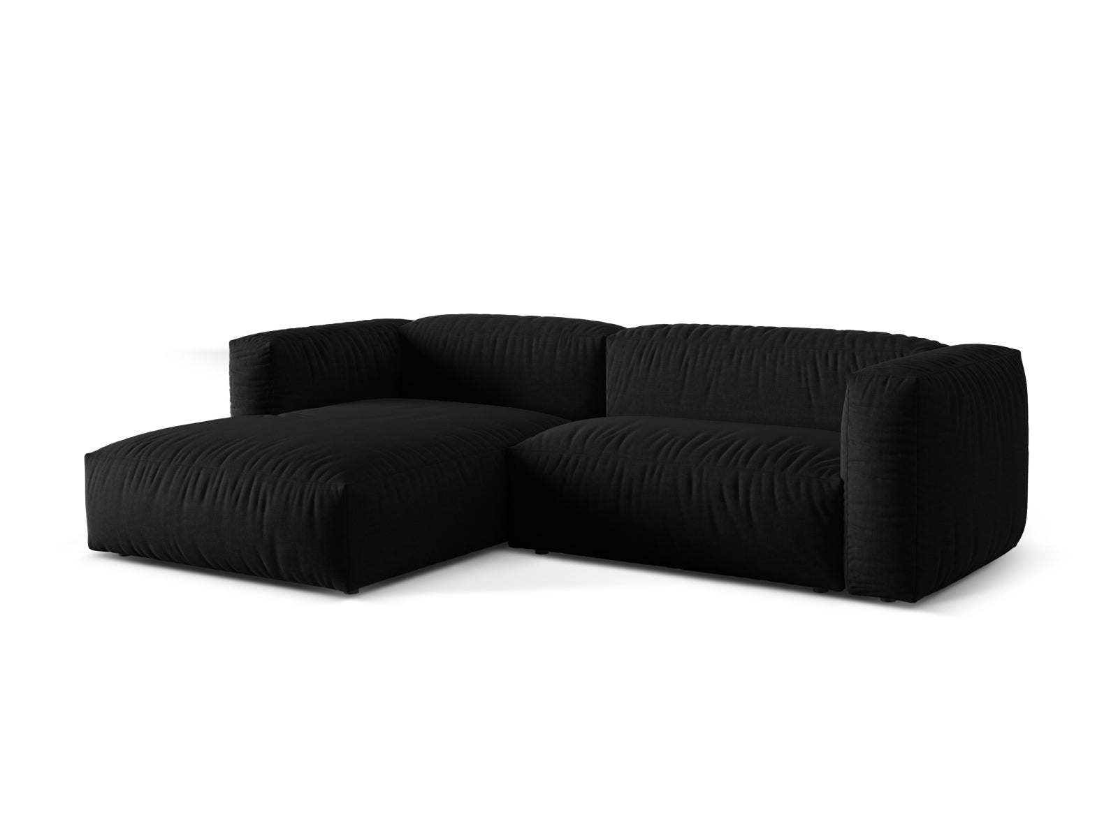 Entdecken Sie das Martina Ecksofa links 2 Sitzer von Micadoni – ein elegantes, modulares Sofa, das Komfort und individuelles Design perfekt kombiniert.