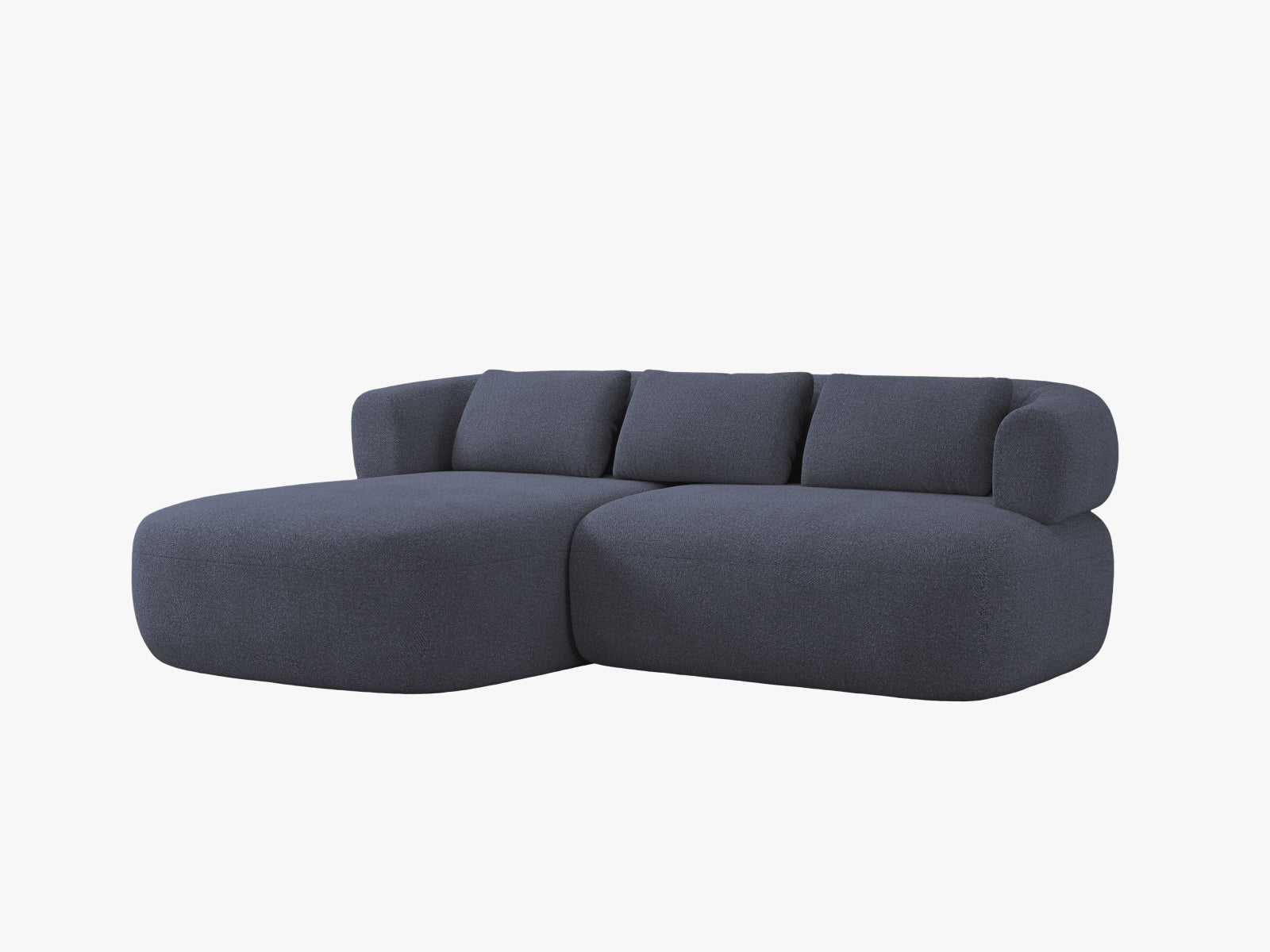 Erleben Sie das Jenny Ecksofa links 5 Sitzer von Micadoni – ein modernes Design, das Komfort und Funktionalität für Ihr Zuhause vereint.